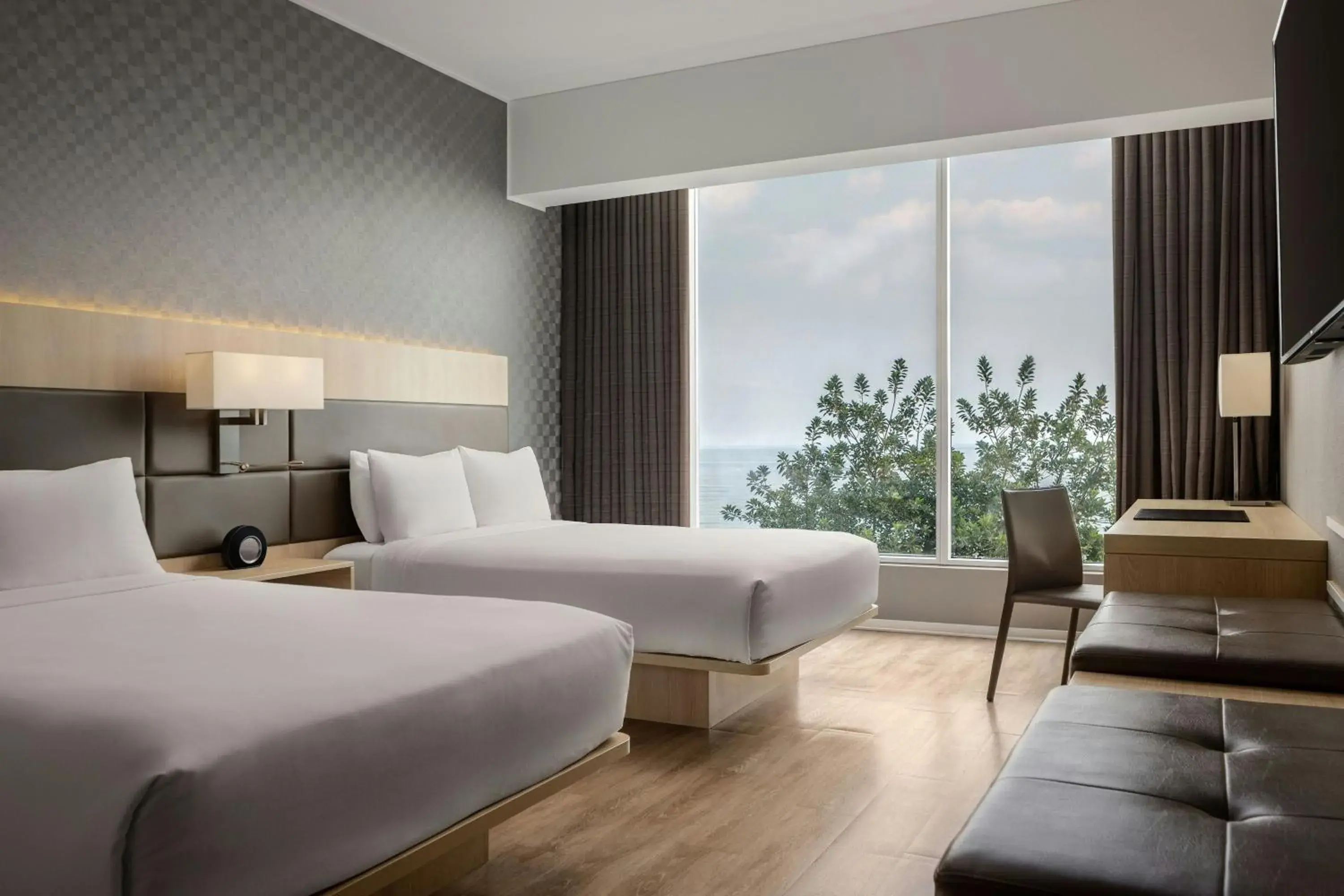 Deluxe Double Room with Partial Ocean View in AC Hotel by Marriott Lima Miraflores Deluxe Double Room with Partial Ocean View in AC Hotel by Marriott Lima Miraflores