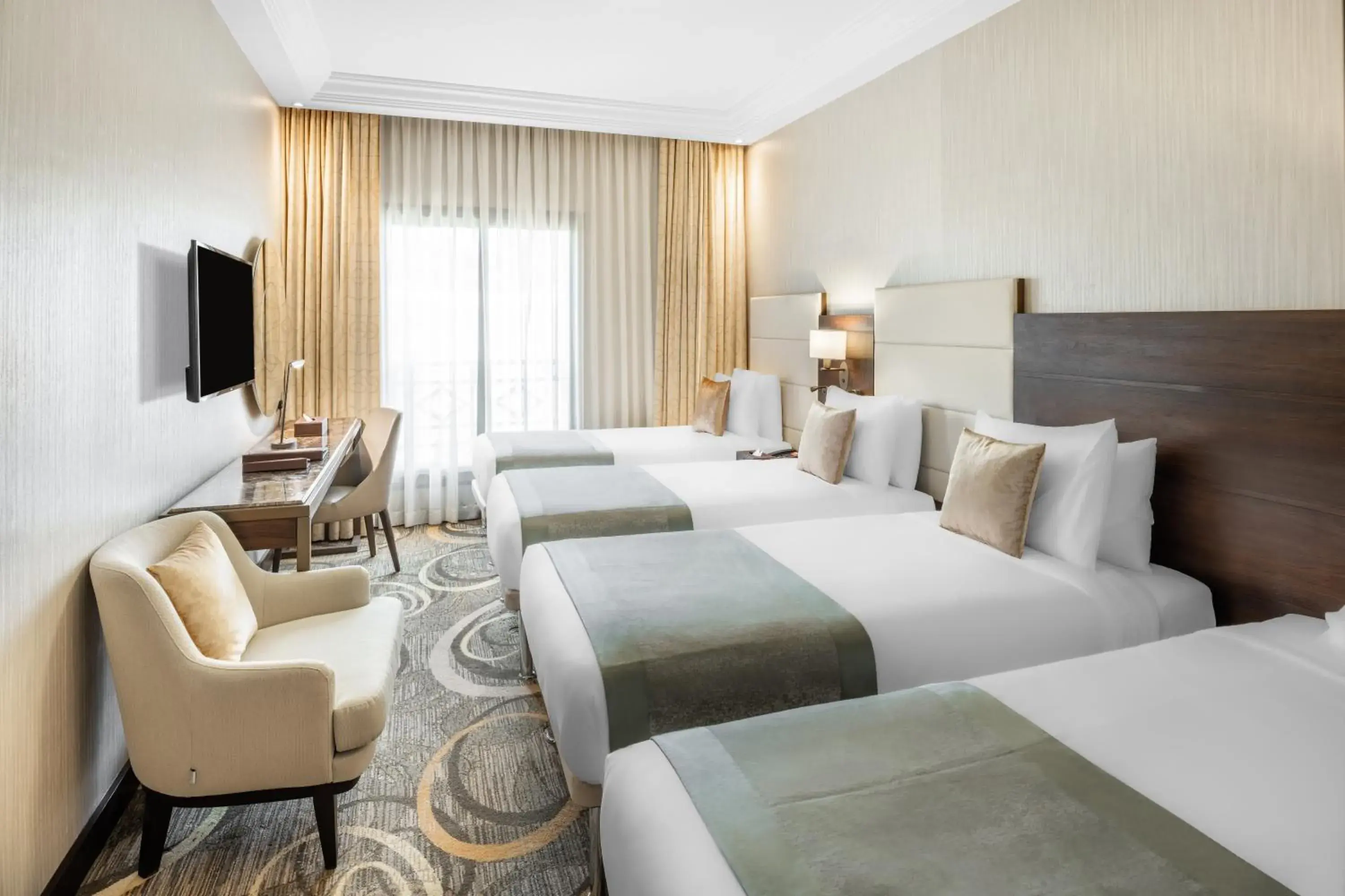 Standard Room with four Single Beds in Millennium Makkah Al Naseem Standard Room with four Single Beds in Millennium Makkah Al Naseem