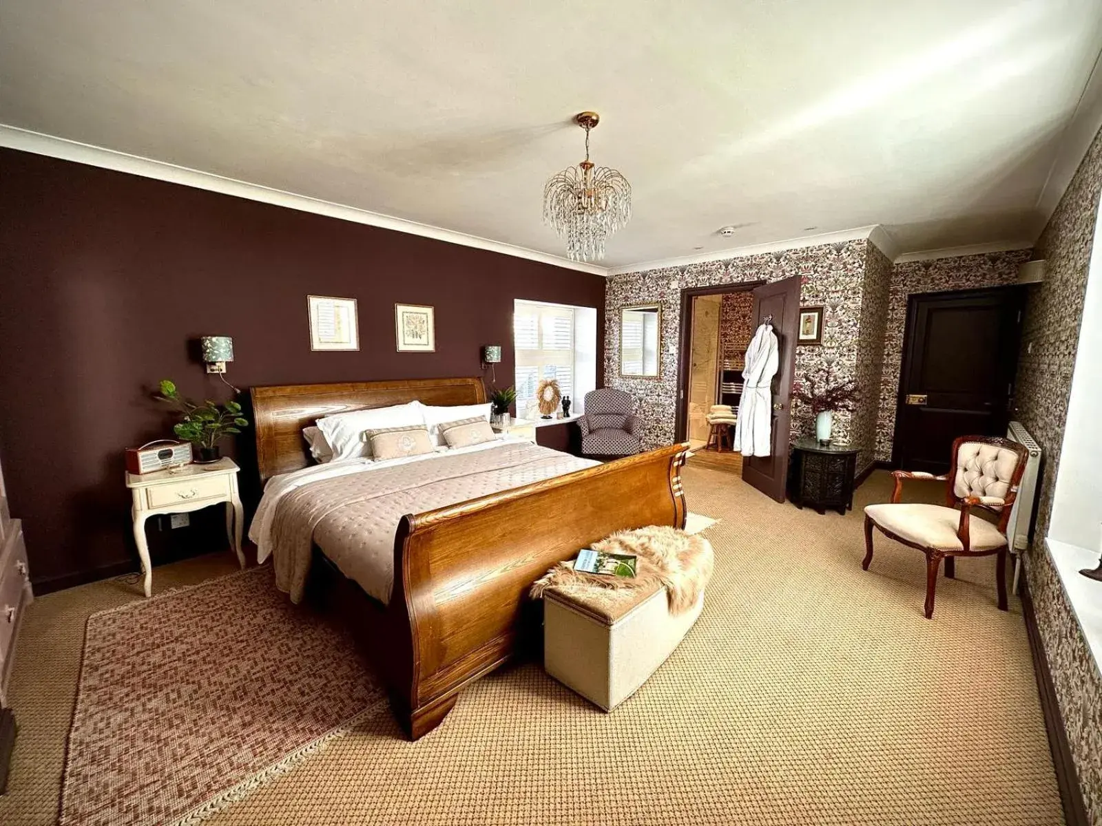 Deluxe Double Room with Castle View - single occupancy - Non Pet Friendly in The Three Tuns Deluxe Double Room with Castle View - single occupancy - Non Pet Friendly in The Three Tuns