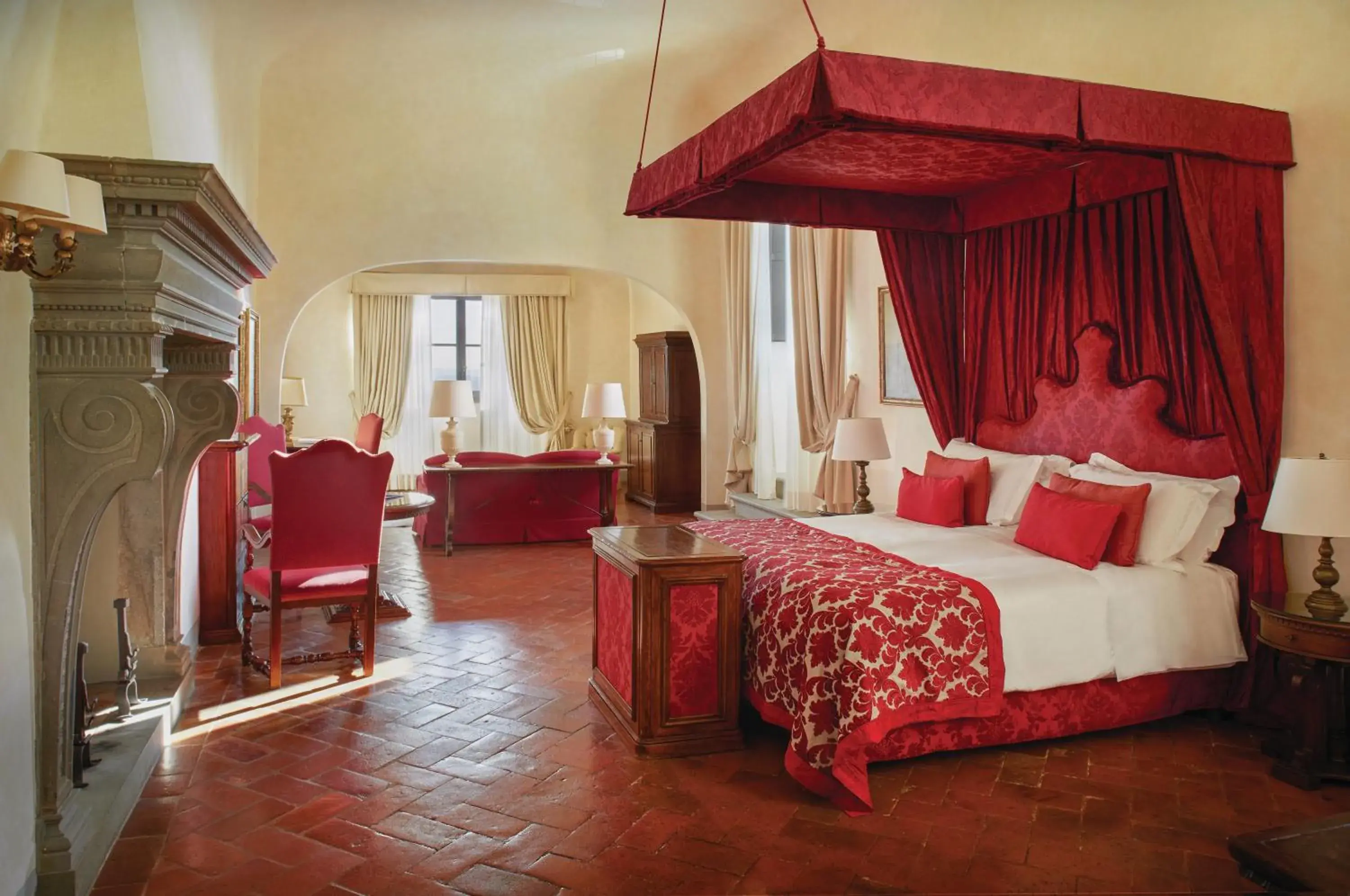 Deluxe Suite in Historical Building in Villa San Michele, A Belmond Hotel, Florence Deluxe Suite in Historical Building in Villa San Michele, A Belmond Hotel, Florence