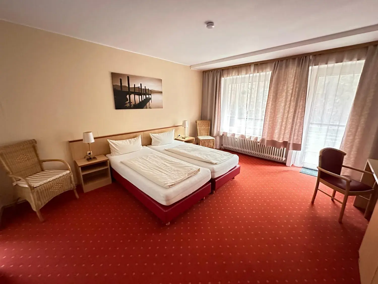 Economy Double or Twin Room - single occupancy in Waldhotel Porta Westfalica Economy Double or Twin Room - single occupancy in Waldhotel Porta Westfalica