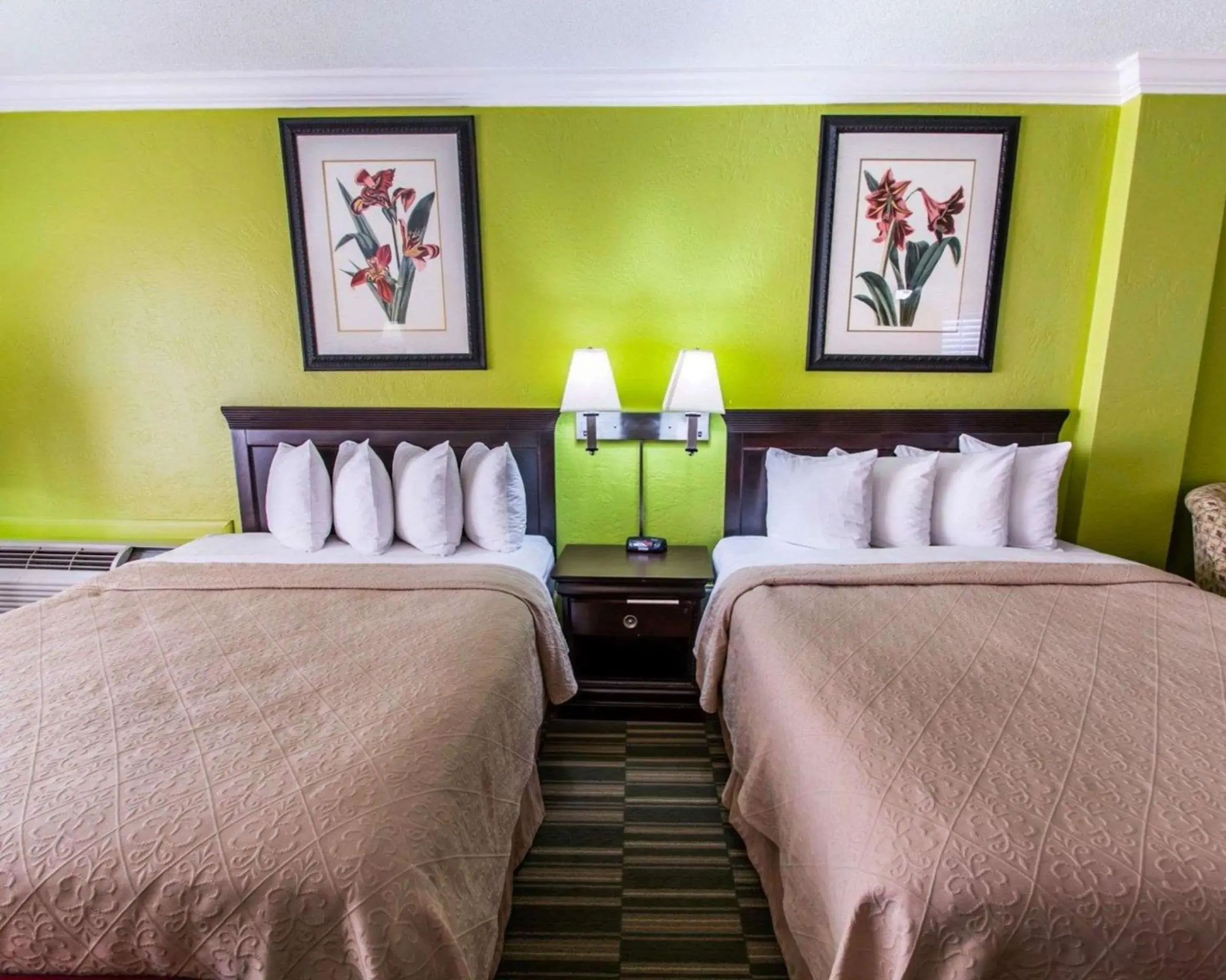 Efficiency Queen Room with Two Queen Beds - Non-Smoking in Quality Inn Oceanfront Efficiency Queen Room with Two Queen Beds - Non-Smoking in Quality Inn Oceanfront