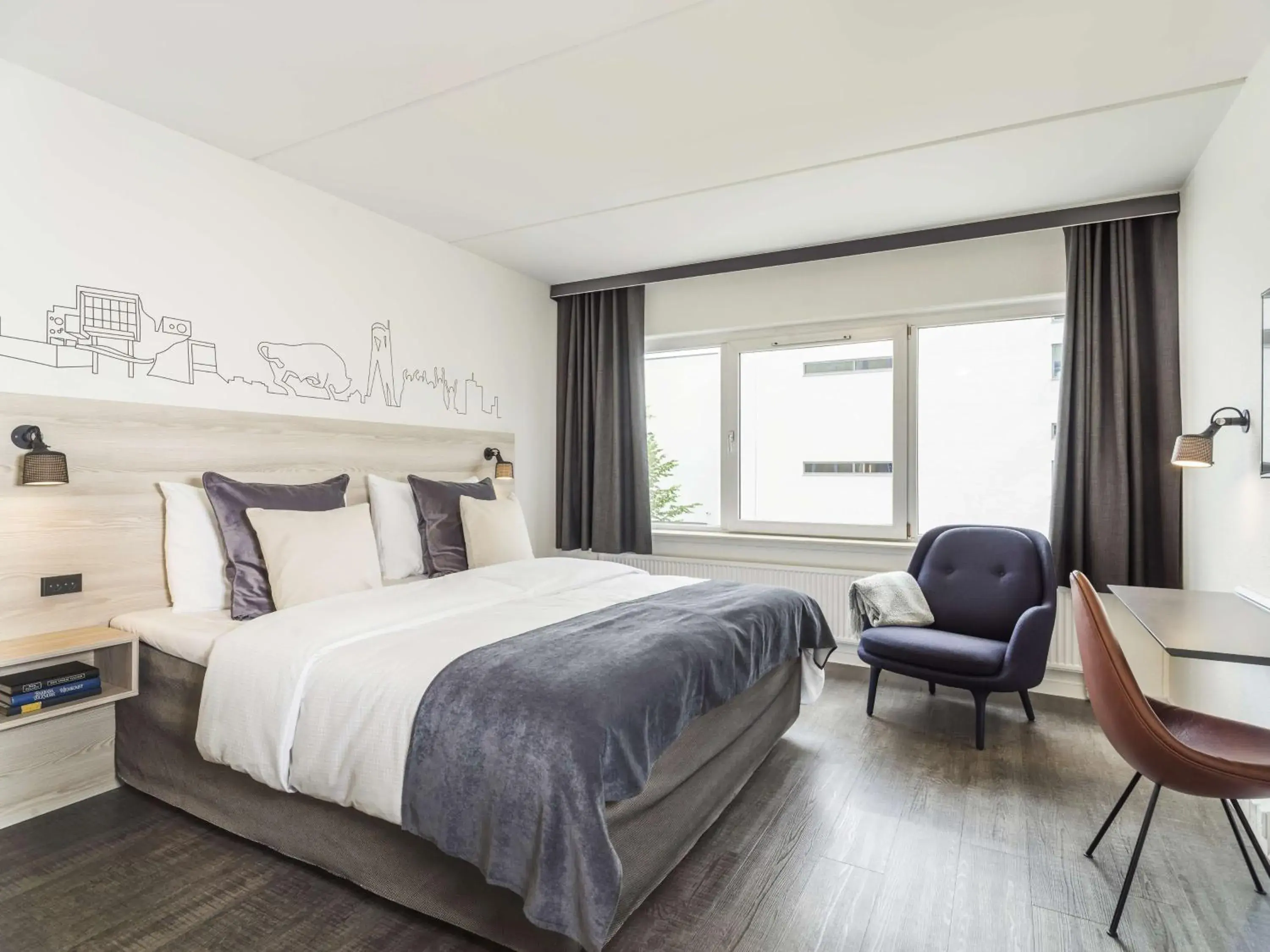 Standard Guest Room in Radisson Blu Limfjord Hotel, Aalborg Standard Guest Room in Radisson Blu Limfjord Hotel, Aalborg