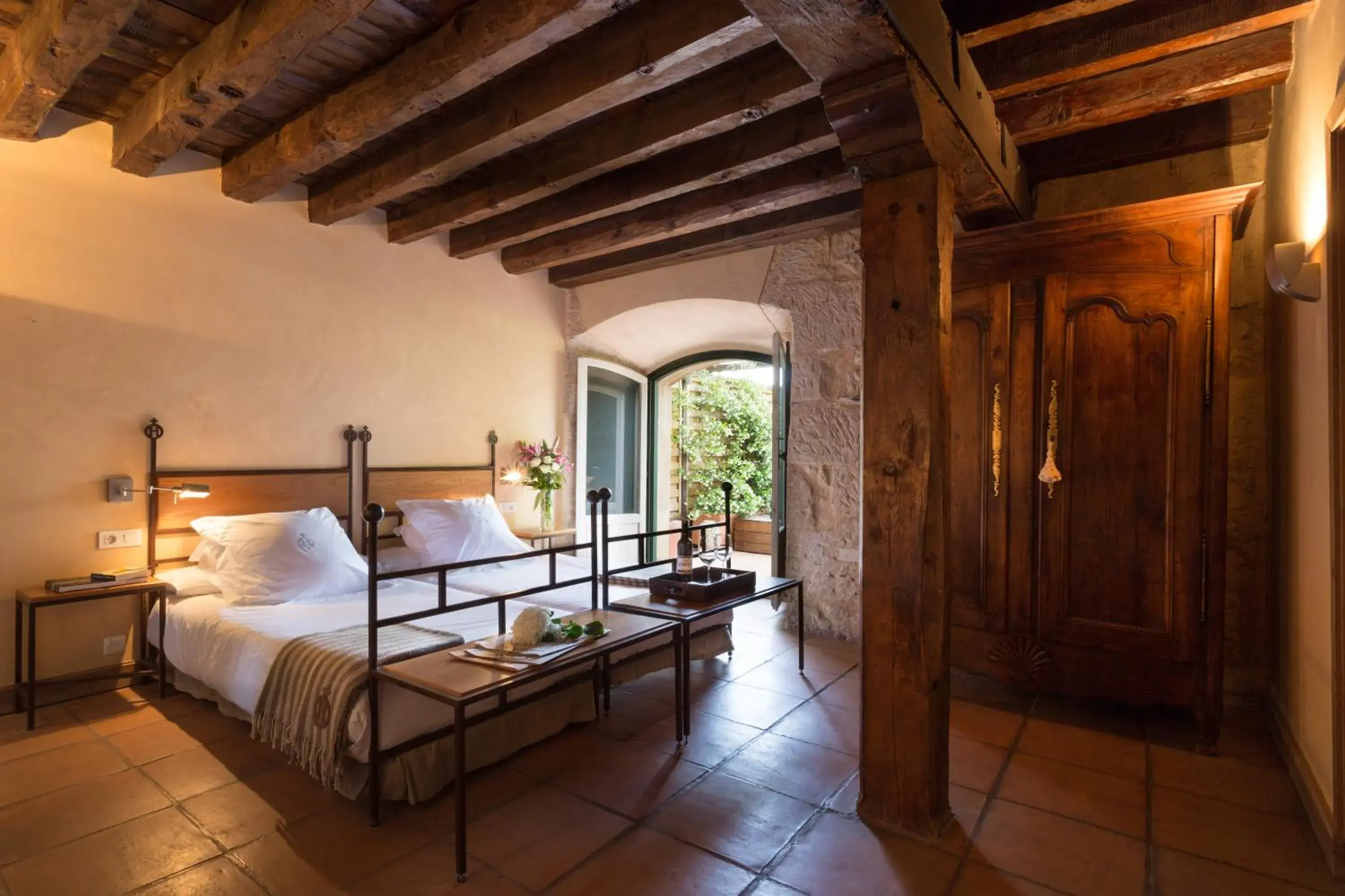 Twin Room with Terrace in Hacienda Zorita Wine Hotel & Spa - Small Luxury Hotels Twin Room with Terrace in Hacienda Zorita Wine Hotel & Spa - Small Luxury Hotels
