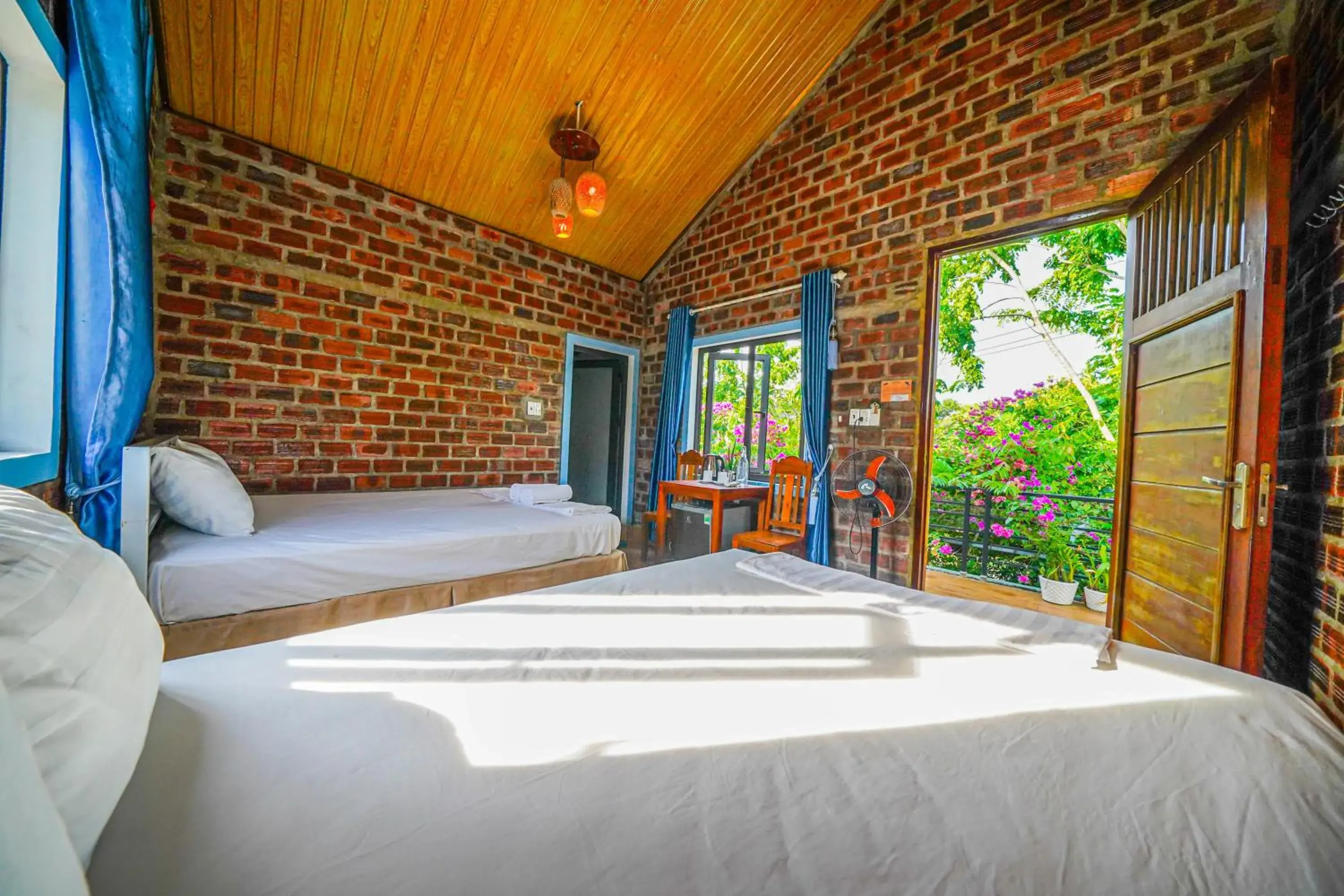 Family Room with Mountain View - single occupancy in An An Homestay Bungalow Family Room with Mountain View - single occupancy in An An Homestay Bungalow