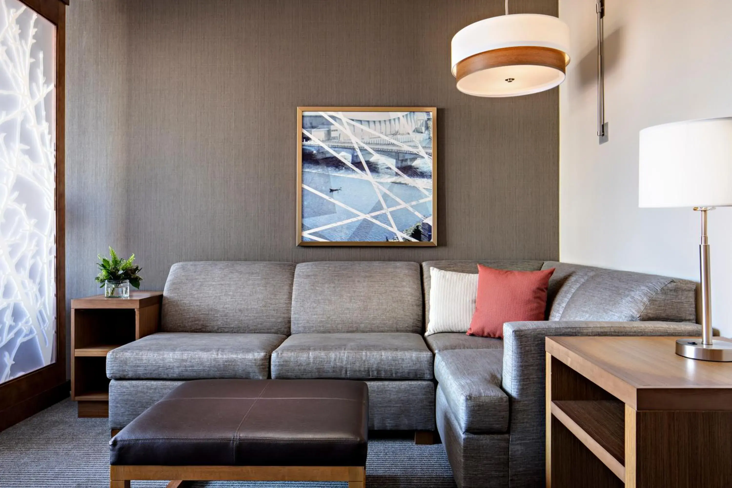 Specialty King Room with Sofa Bed in Hyatt Place Grand Rapids Downtown Specialty King Room with Sofa Bed in Hyatt Place Grand Rapids Downtown