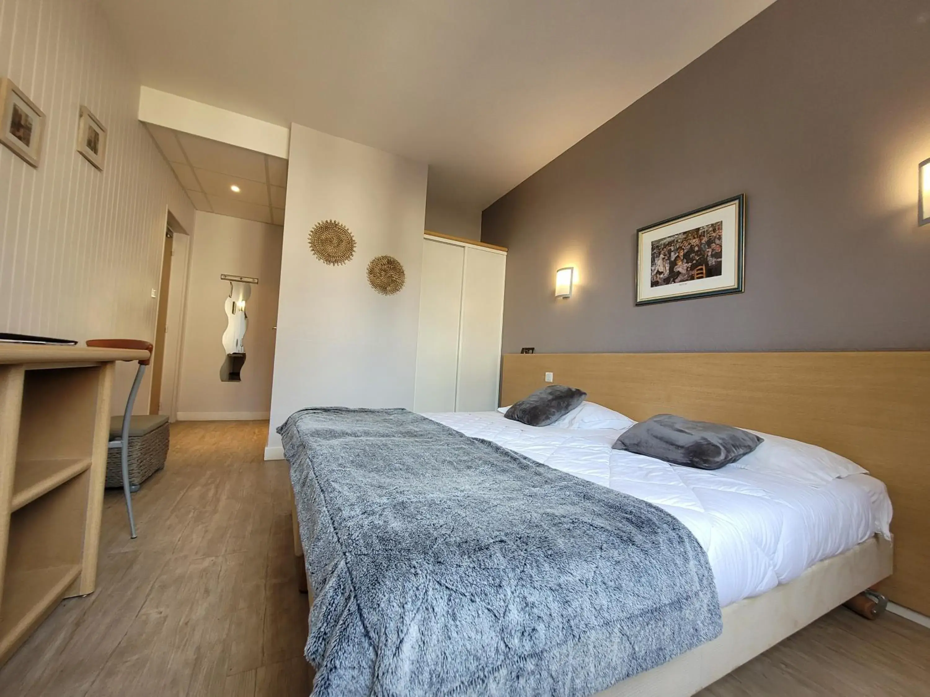 Standard Twin Room in Hotel Fouillade Standard Twin Room in Hotel Fouillade