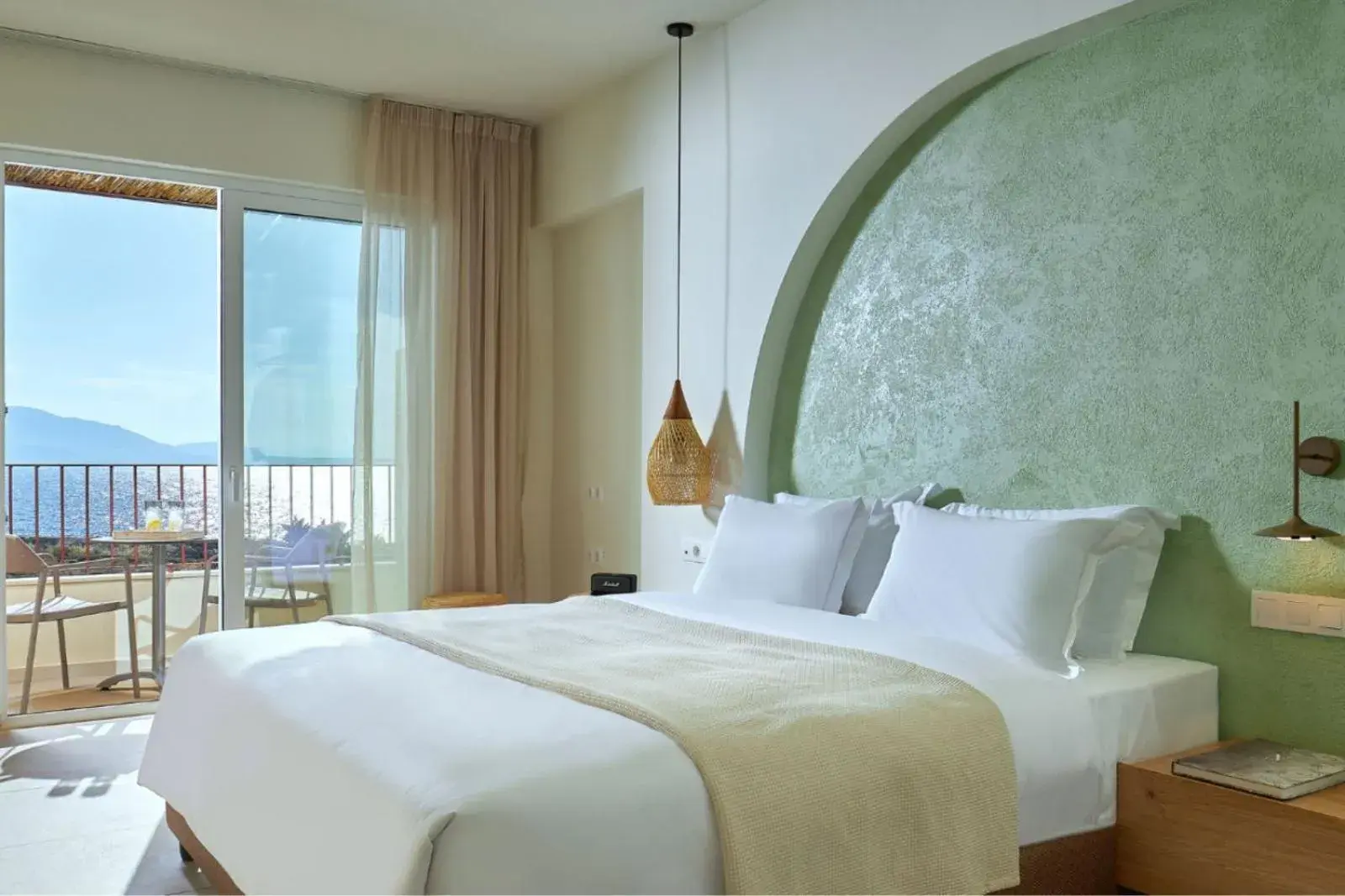 Premium Double Room with Sea View - single occupancy in Vasia Sea Retreat Premium Double Room with Sea View - single occupancy in Vasia Sea Retreat