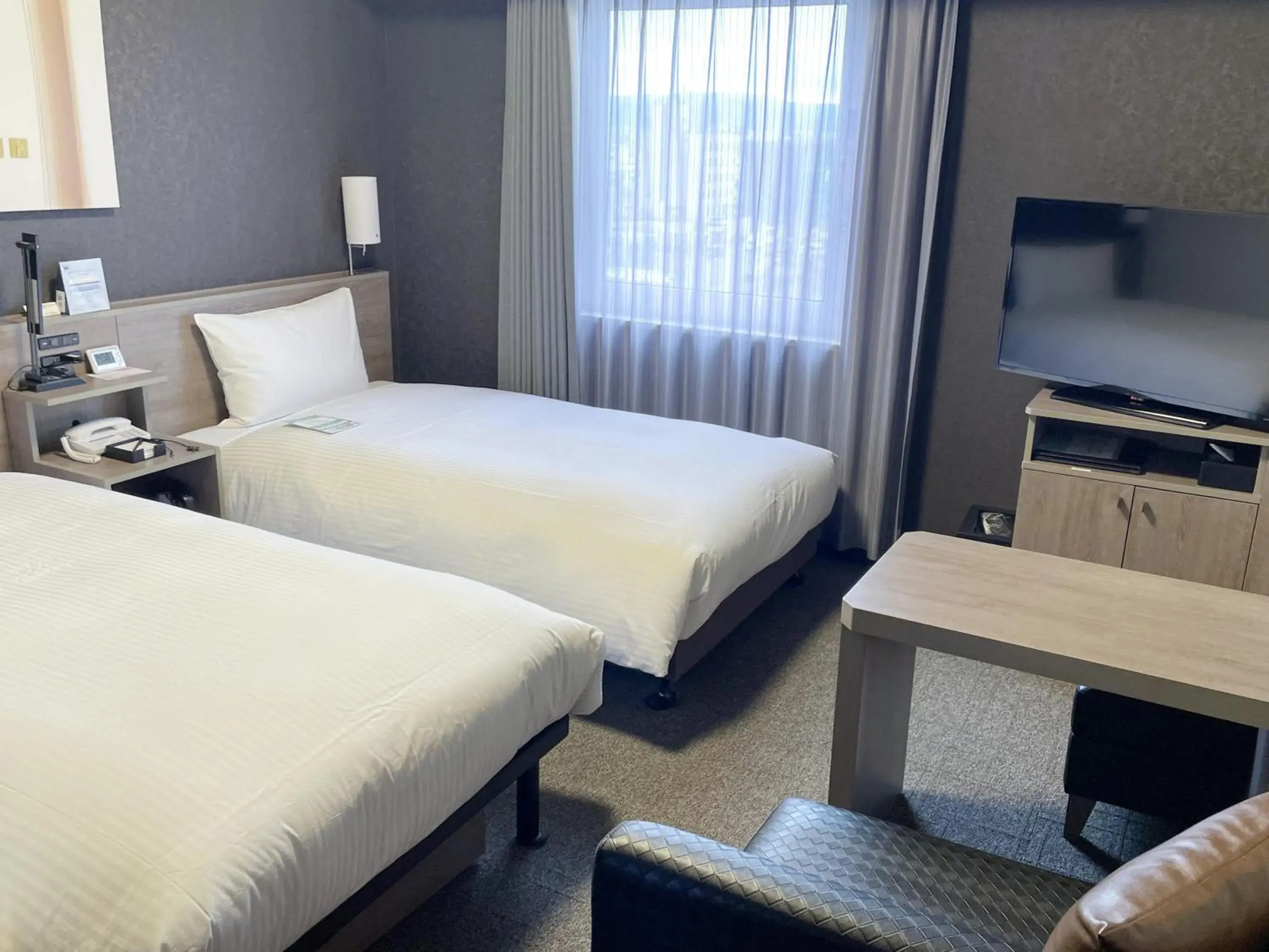 Superior Twin Room - single occupancy - Non-Smoking in Hotel Route-Inn Takefu Inter Superior Twin Room - single occupancy - Non-Smoking in Hotel Route-Inn Takefu Inter