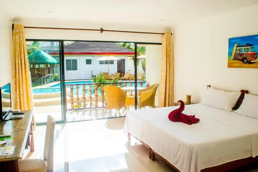 Deluxe Double or Twin Room in Alona Vida Beach Hill Resort Deluxe Double or Twin Room in Alona Vida Beach Hill Resort