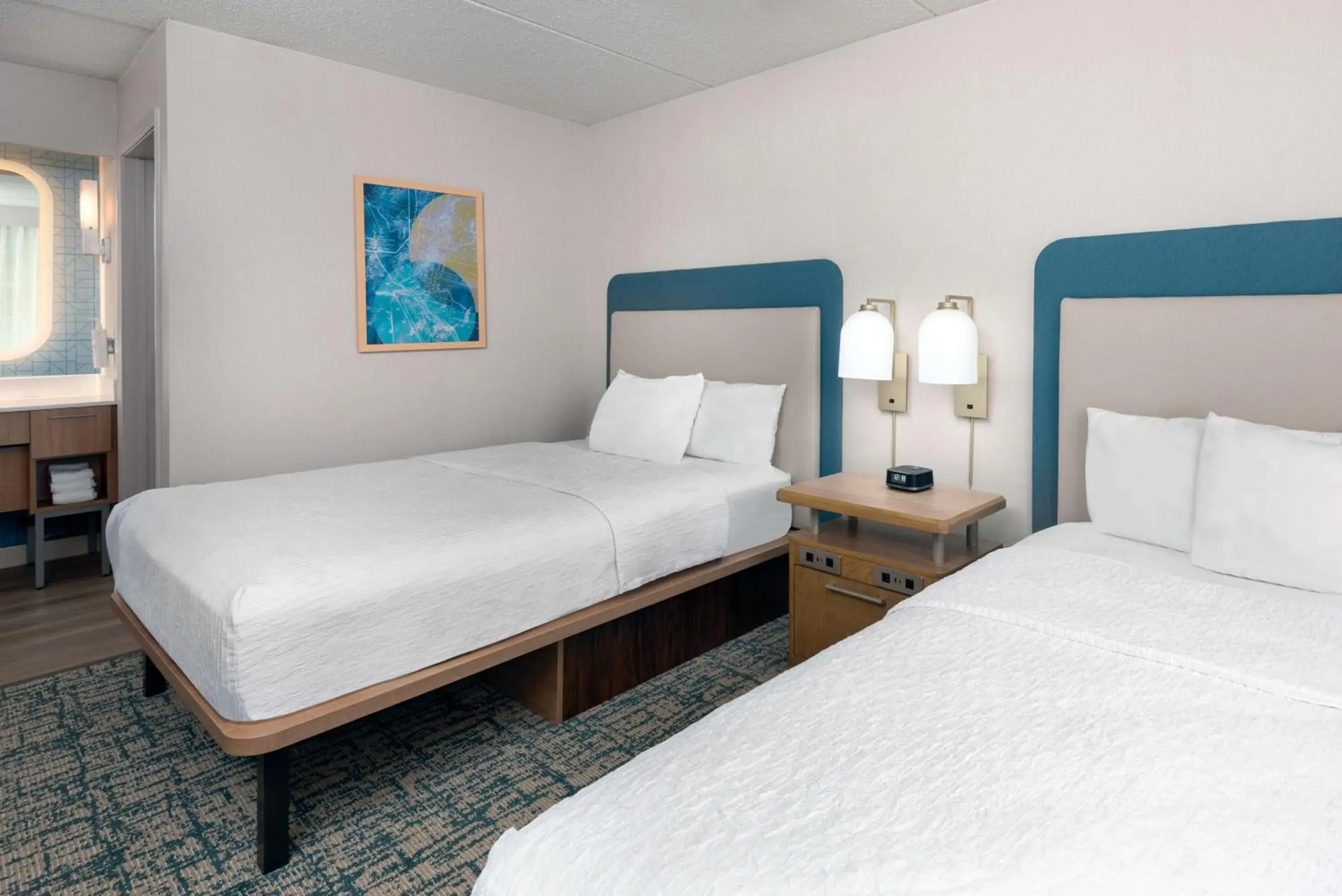 One-Bedroom Suite with Two Double Beds - Non-Smoking in Homewood Suites by Hilton Buffalo/Airport One-Bedroom Suite with Two Double Beds - Non-Smoking in Homewood Suites by Hilton Buffalo/Airport