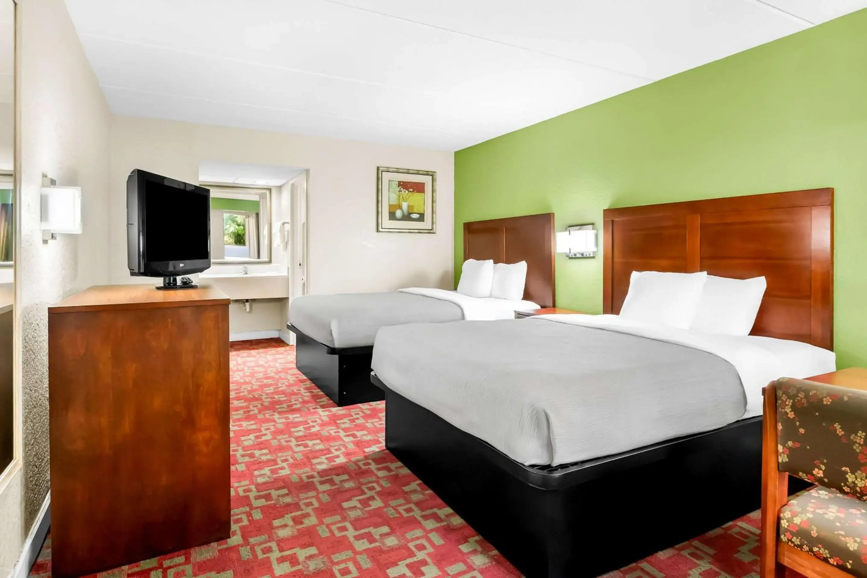 Double Room with Two Double Beds - Smoking in Quality Inn Selma - Smithfield Double Room with Two Double Beds - Smoking in Quality Inn Selma - Smithfield