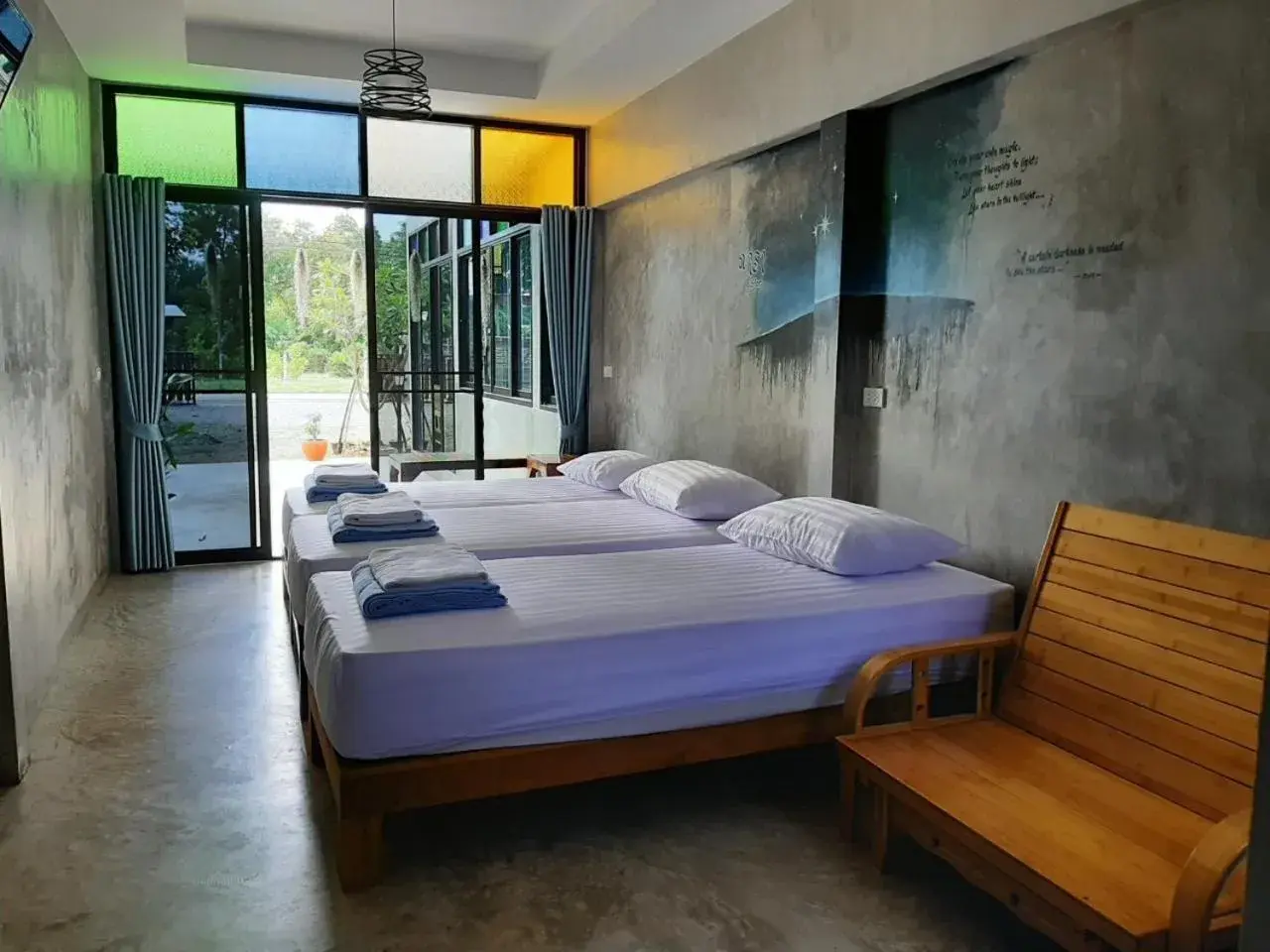 Standard Triple Room in Baan Rabiangdao UthaiThani Standard Triple Room in Baan Rabiangdao UthaiThani