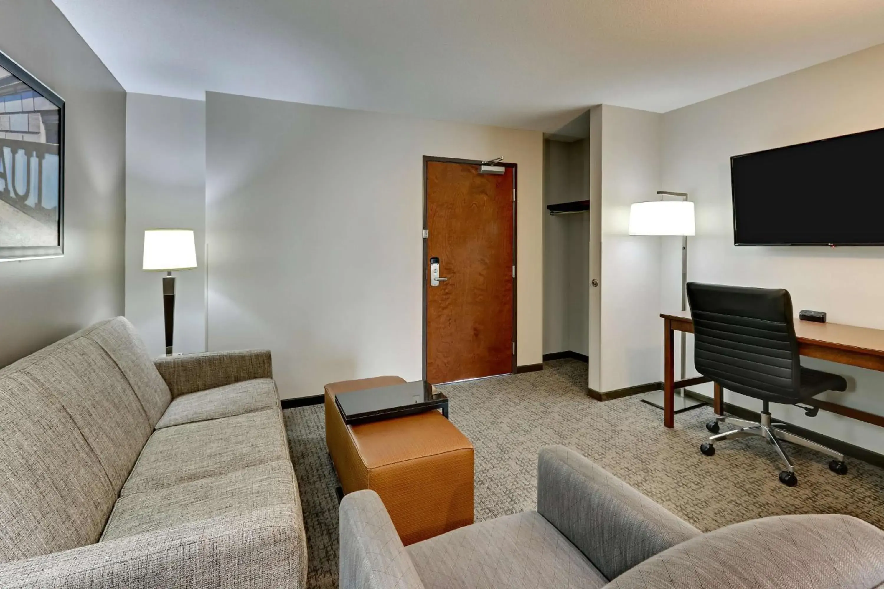 Superior King Suite with Sofa Bed - Hearing Accessible, Shower in Drury Plaza Hotel St. Paul Downtown Superior King Suite with Sofa Bed - Hearing Accessible, Shower in Drury Plaza Hotel St. Paul Downtown