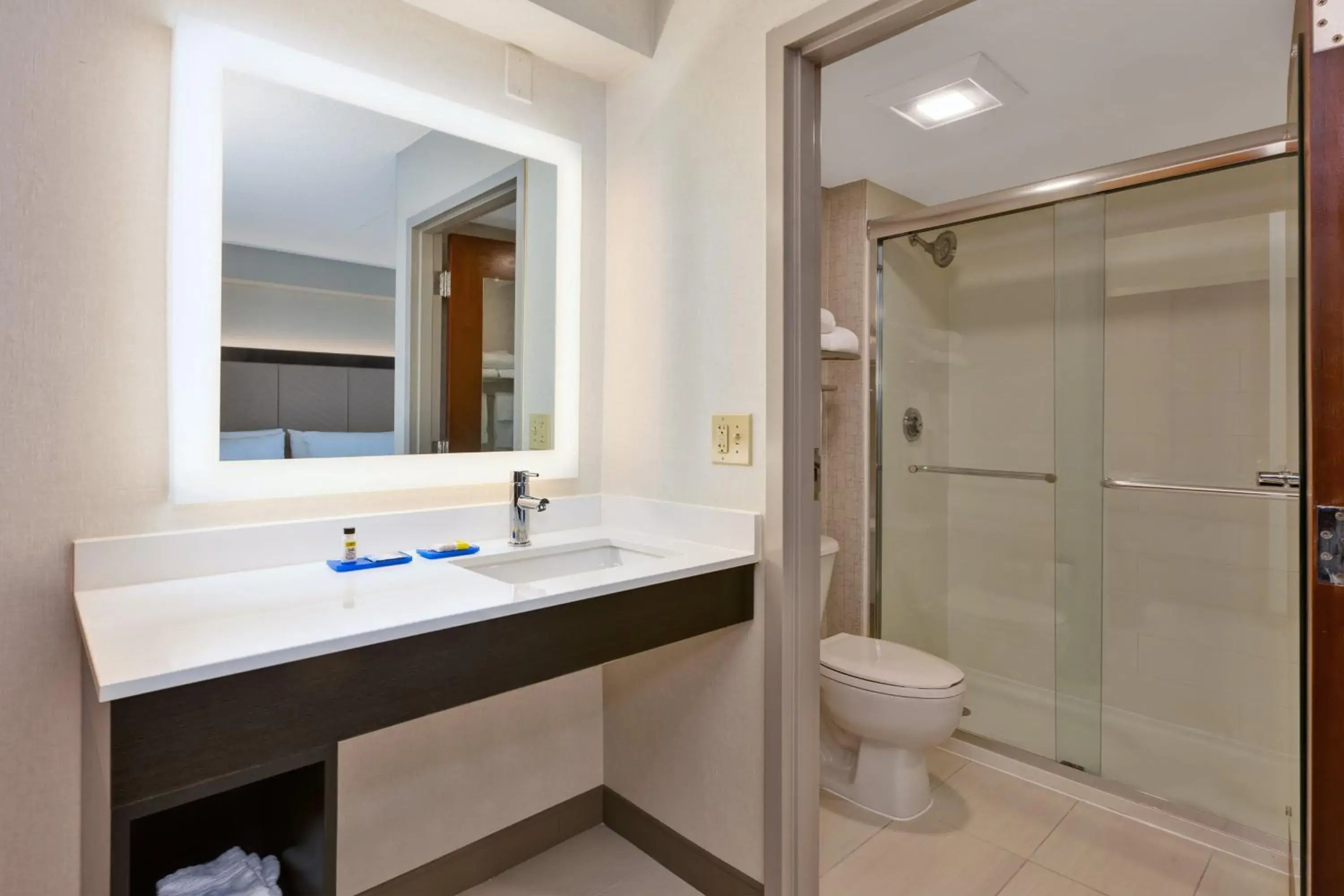 King Suite with Walk-In Shower in Holiday Inn Express Blacksburg by IHG King Suite with Walk-In Shower in Holiday Inn Express Blacksburg by IHG