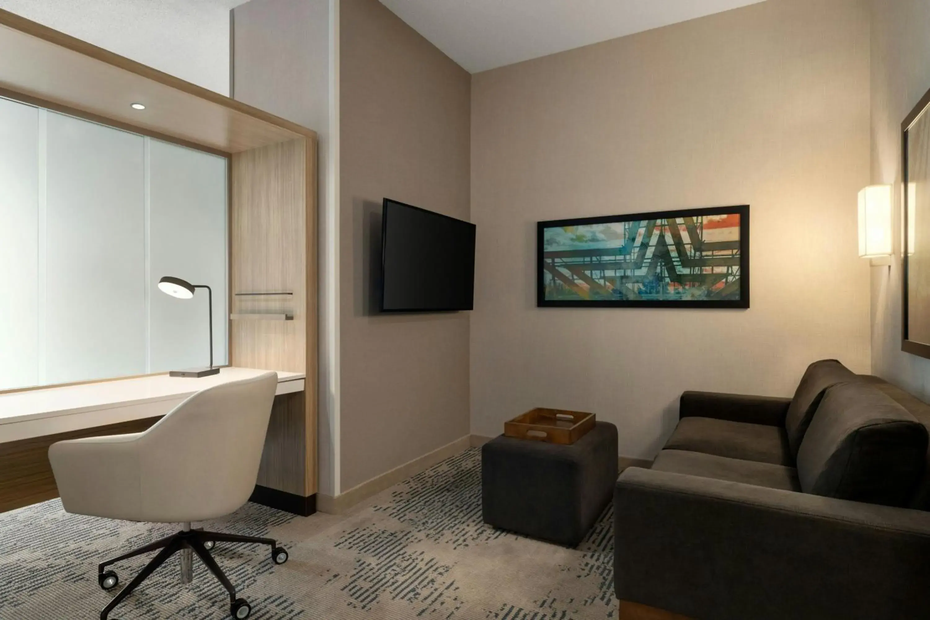 Queen Suite with Two Queen Beds and Sofa Bed in SpringHill Suites by Marriott Roanoke Queen Suite with Two Queen Beds and Sofa Bed in SpringHill Suites by Marriott Roanoke