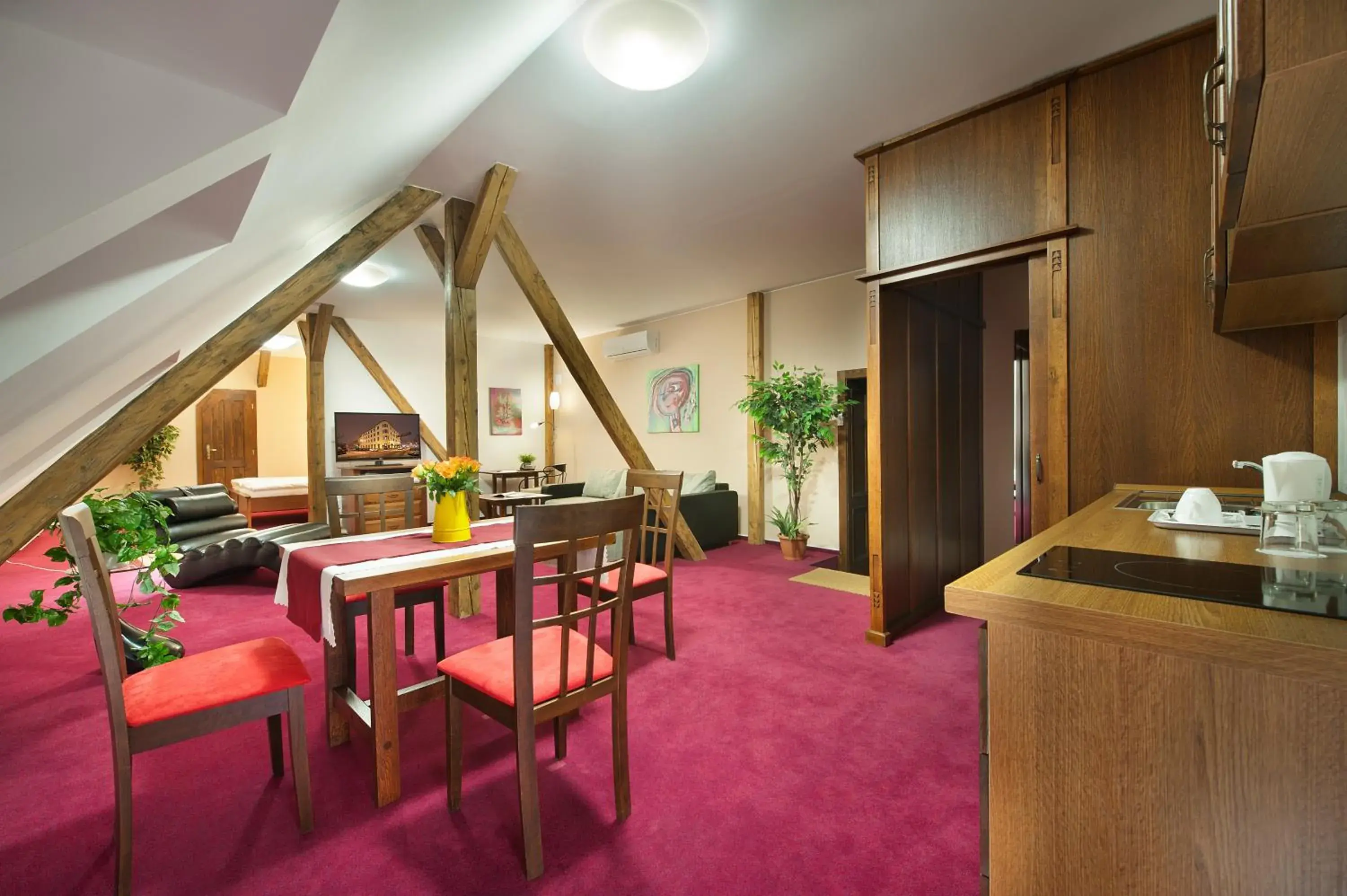 Luxury Attic Suite in Brioni Suites Luxury Attic Suite in Brioni Suites