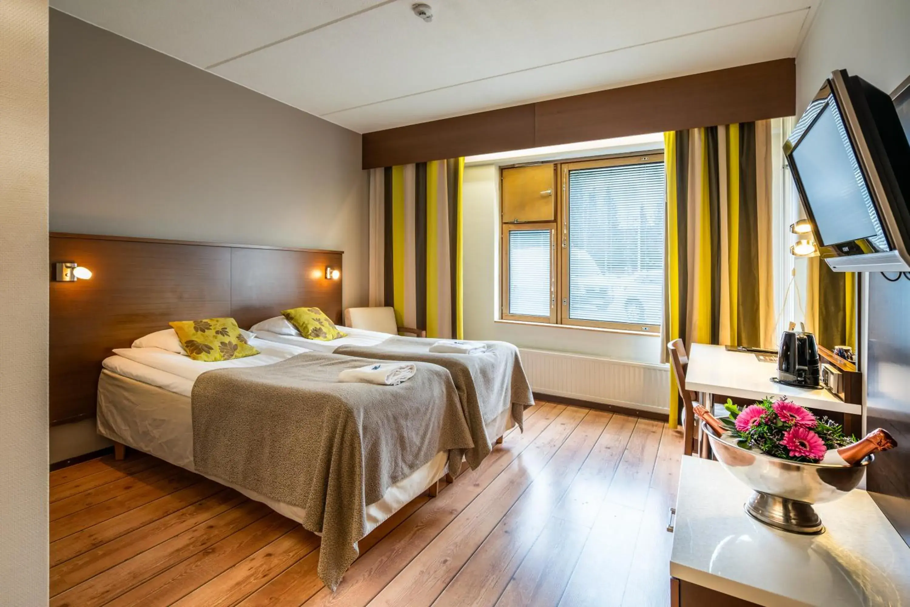 Standard Twin Room in Hotel Kurikka Standard Twin Room in Hotel Kurikka