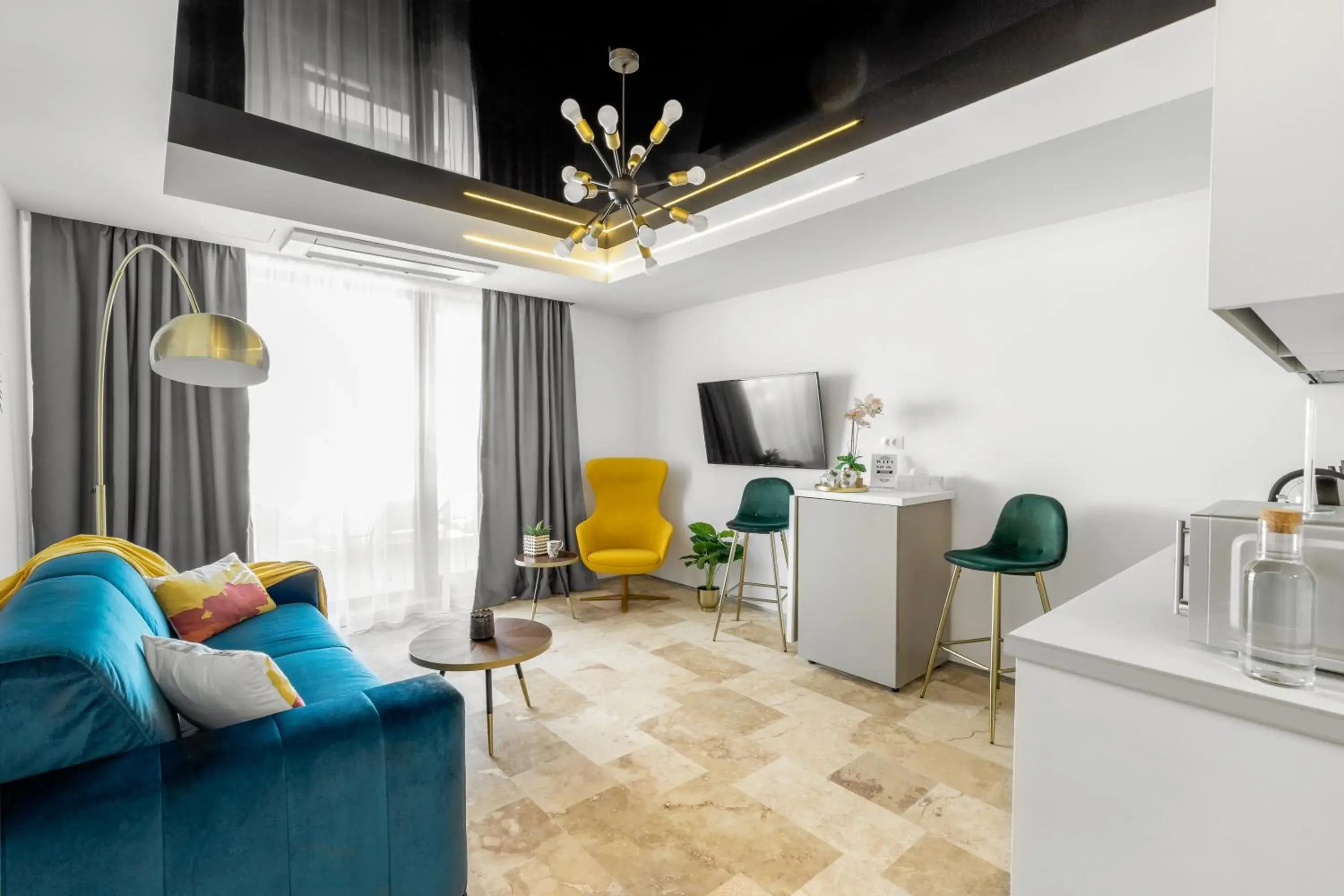 One-Bedroom Comfort Apartment Lateral Sea View in Novum By the Sea One-Bedroom Comfort Apartment Lateral Sea View in Novum By the Sea