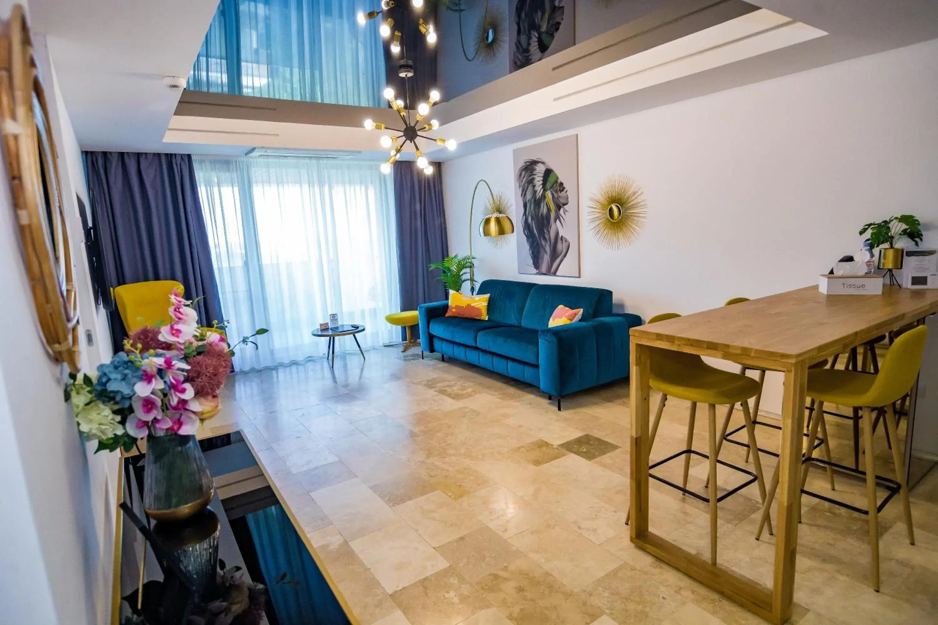 One-Bedroom Superior Apartment Lateral Sea View in Novum By the Sea One-Bedroom Superior Apartment Lateral Sea View in Novum By the Sea