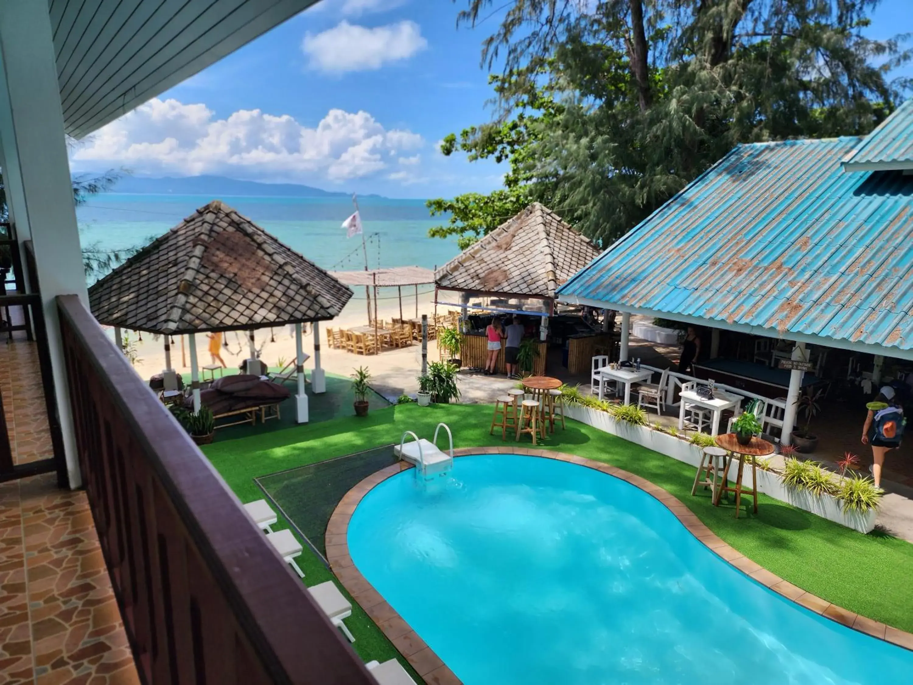 Double Room with Pool View in Tiki Beach Koh Phangan Beach Restaurant Bar and Coworking Double Room with Pool View in Tiki Beach Koh Phangan Beach Restaurant Bar and Coworking