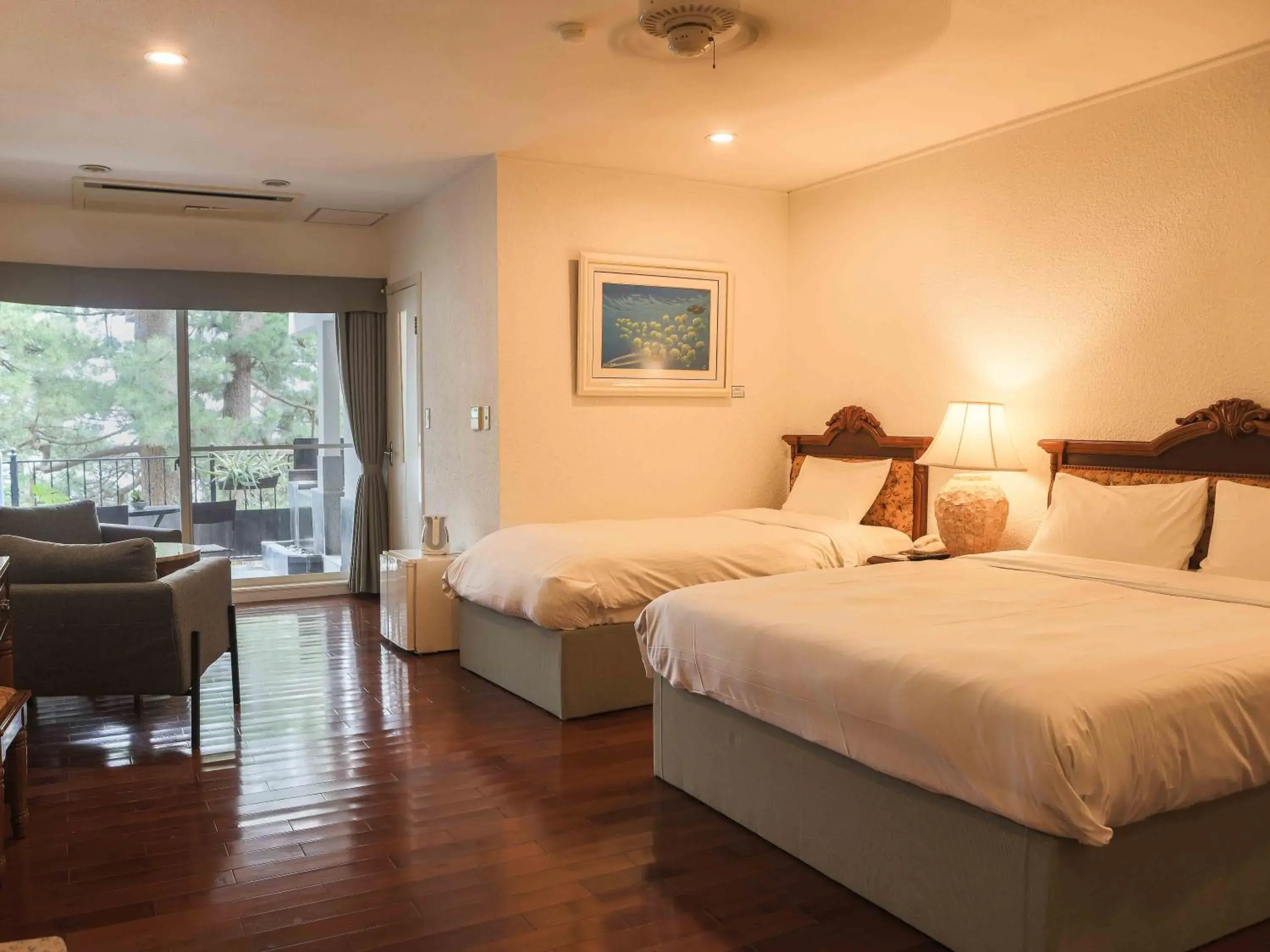 Superior Triple Room with Ocean View and Open-Air Bath in ISANA Resort Superior Triple Room with Ocean View and Open-Air Bath in ISANA Resort