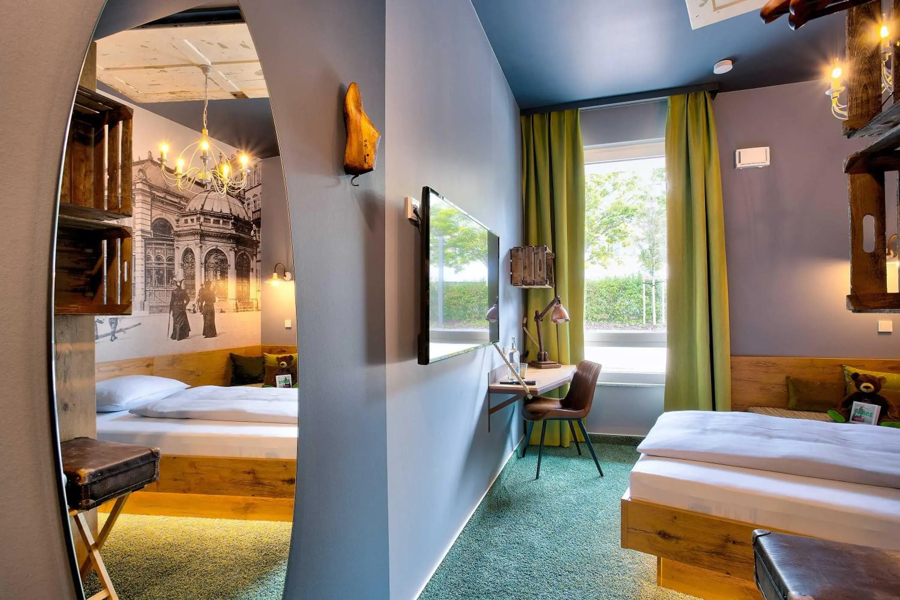 "Easy" - Single Room in tinyTwice Hotel Wiesbaden "Easy" - Single Room in tinyTwice Hotel Wiesbaden