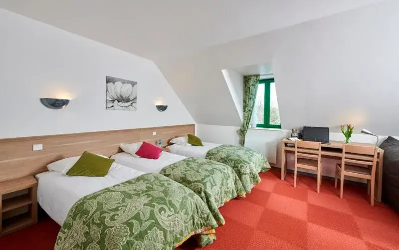 Triple Room in Hôtel du Lac Triple Room in Hôtel du Lac