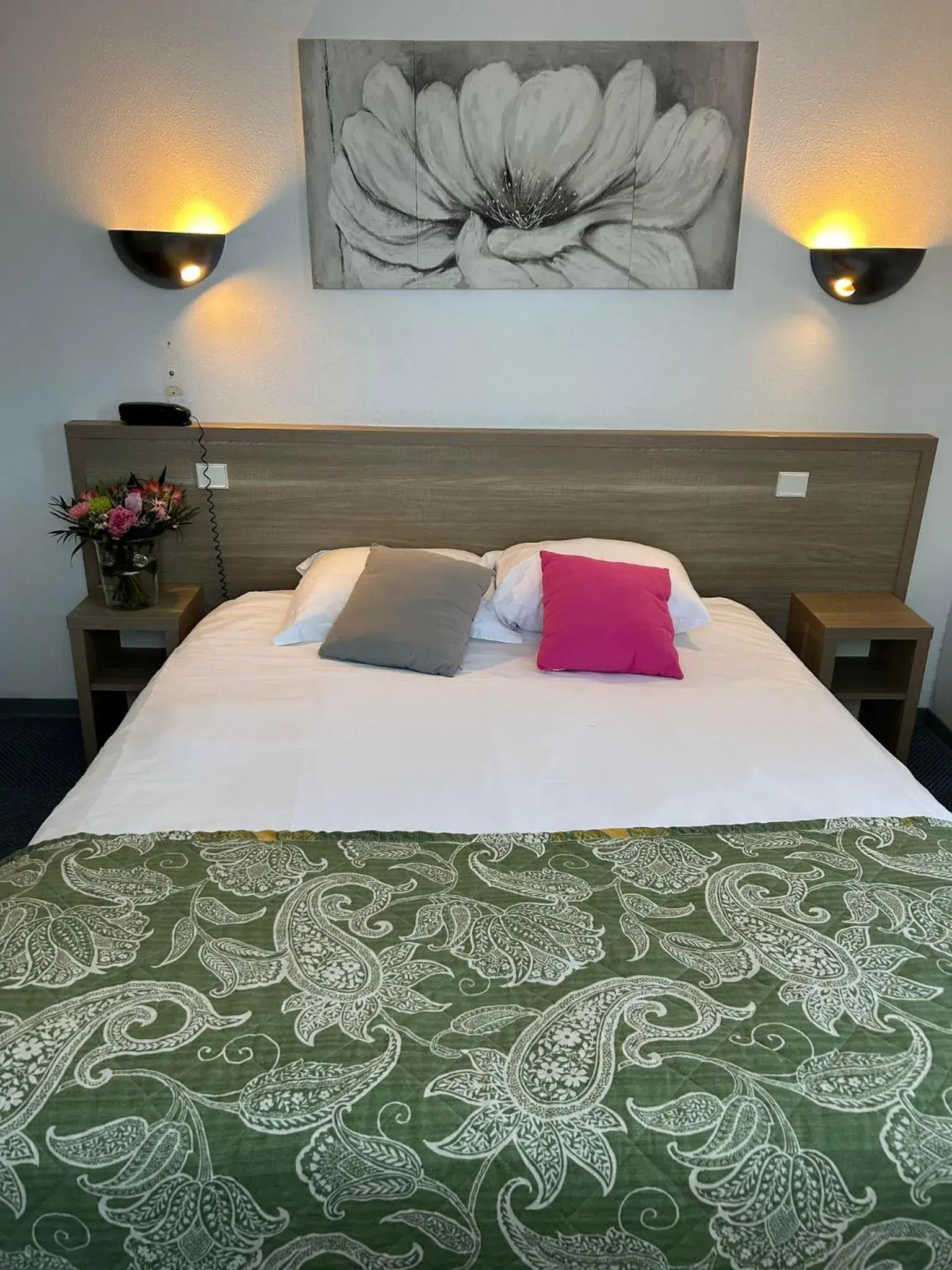 Economy Double Room in Hôtel du Lac Economy Double Room in Hôtel du Lac