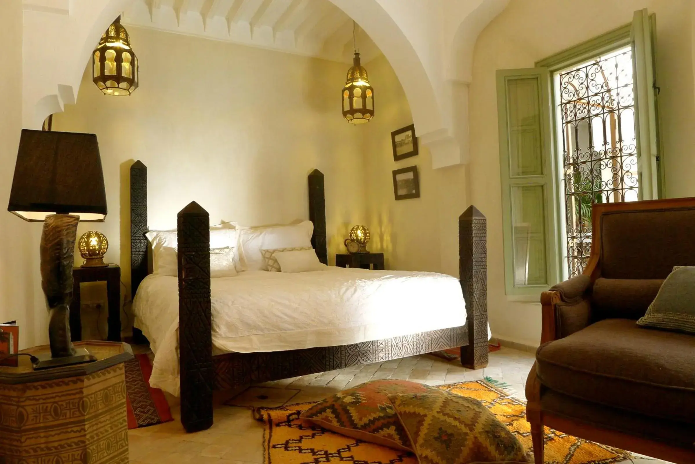 Bab Berrima Double Room in Riad Palacio De Las Especias Bab Berrima Double Room in Riad Palacio De Las Especias