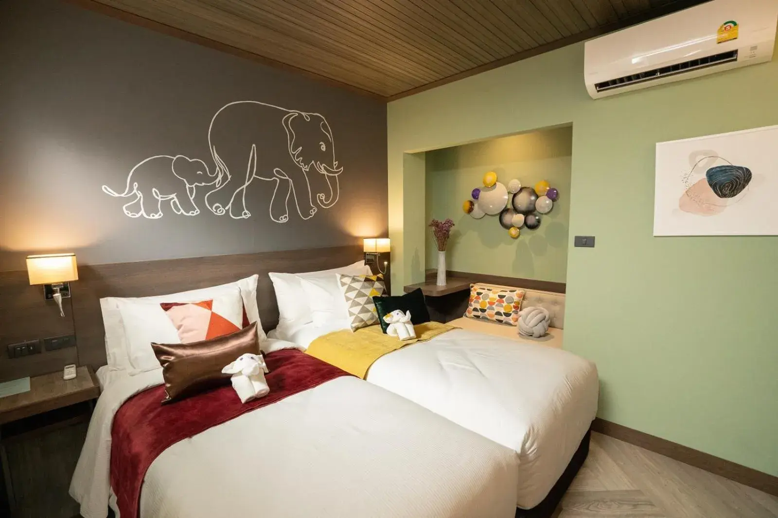 Standard Twin Room - single occupancy in Sanae' Oldtown Hotel Standard Twin Room - single occupancy in Sanae' Oldtown Hotel