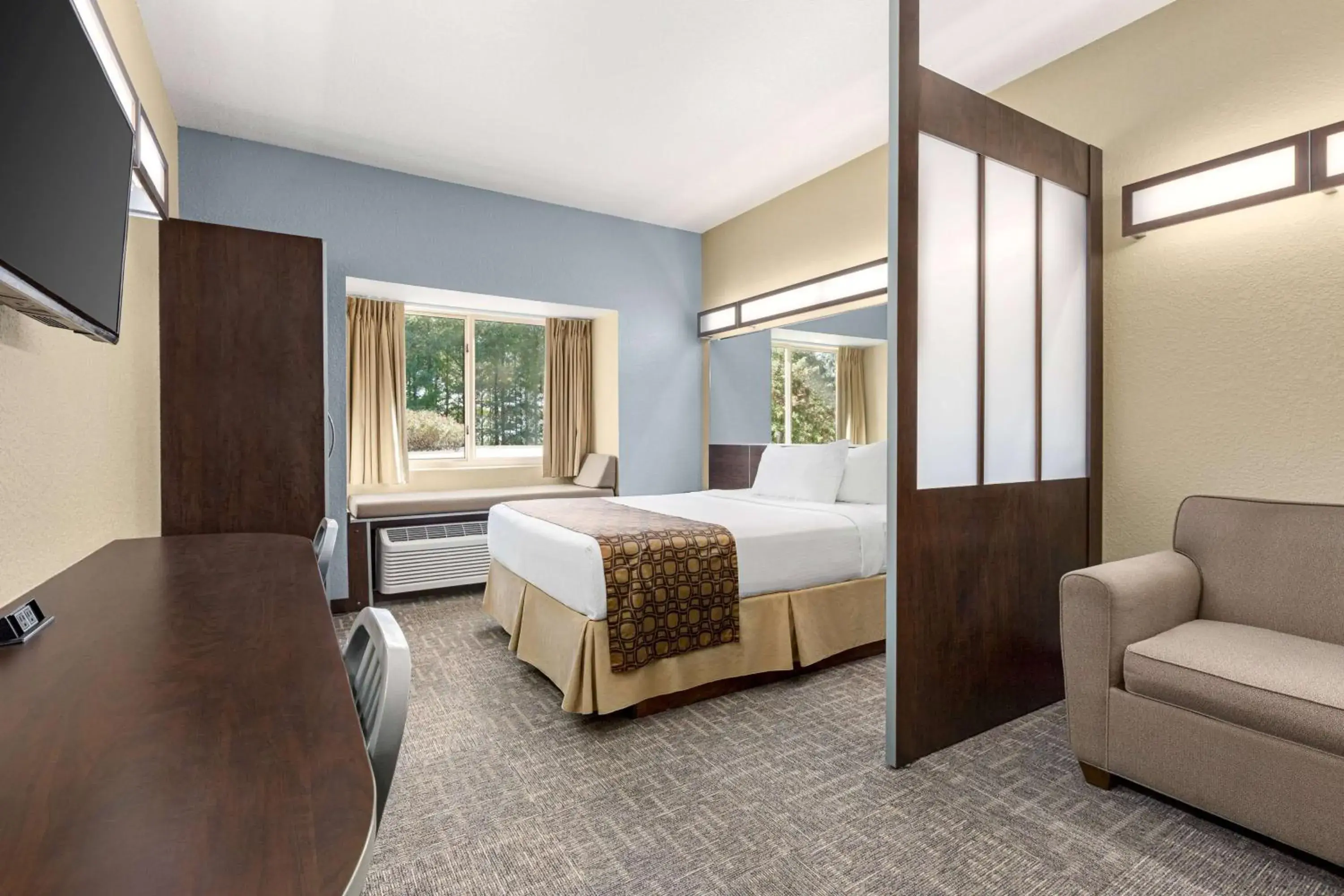 Queen Suite - Mobility Accessible/Non-Smoking in Microtel Inn & Suites by Wyndham Woodstock/Atlanta North Queen Suite - Mobility Accessible/Non-Smoking in Microtel Inn & Suites by Wyndham Woodstock/Atlanta North