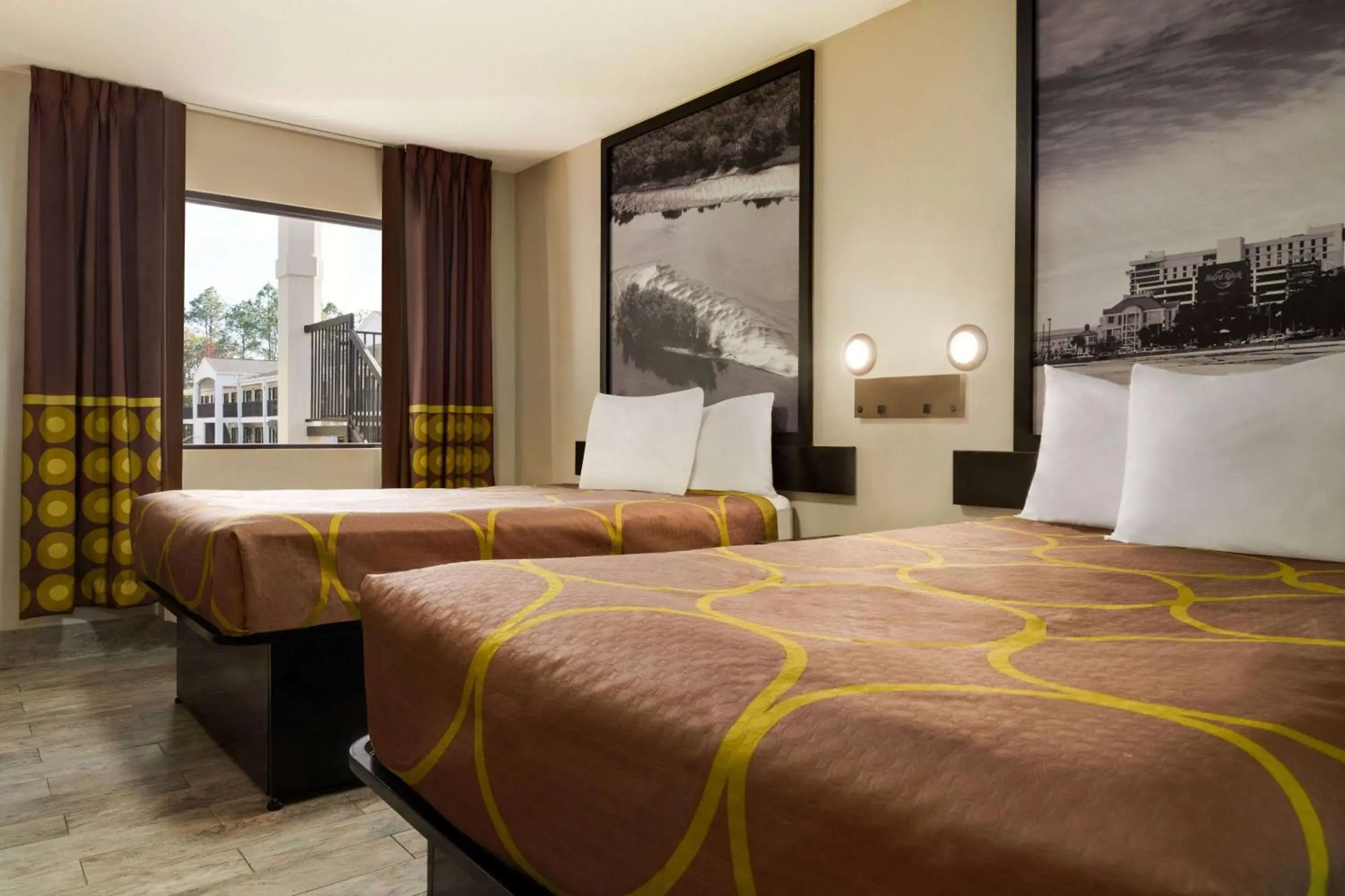 Standard Room with Two Double Beds - Smoking in Super 8 by Wyndham Ocean Springs Biloxi Standard Room with Two Double Beds - Smoking in Super 8 by Wyndham Ocean Springs Biloxi