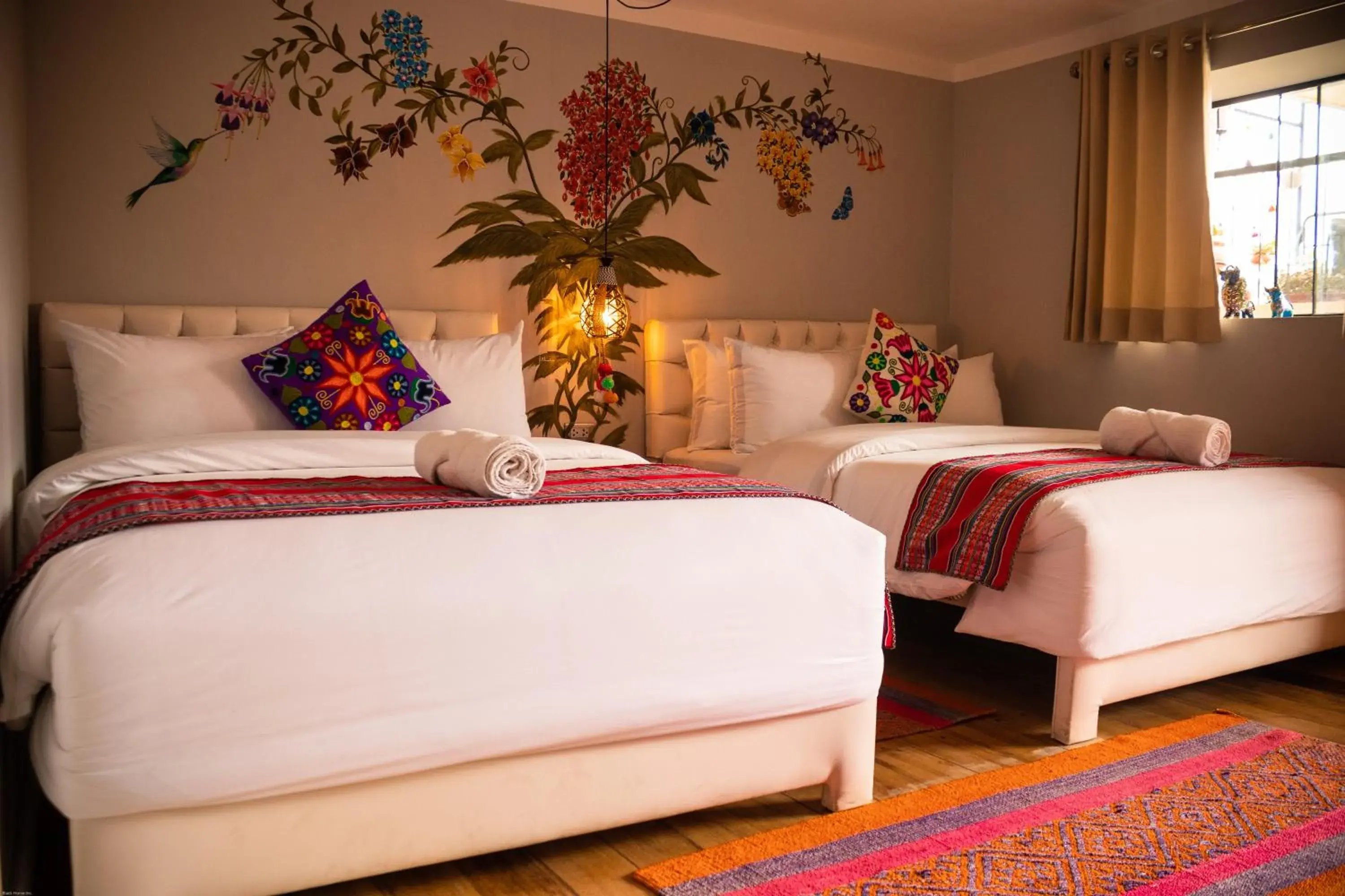 Superior Twin Room with Two Double Beds - single occupancy in Home Garden Hotel Superior Twin Room with Two Double Beds - single occupancy in Home Garden Hotel