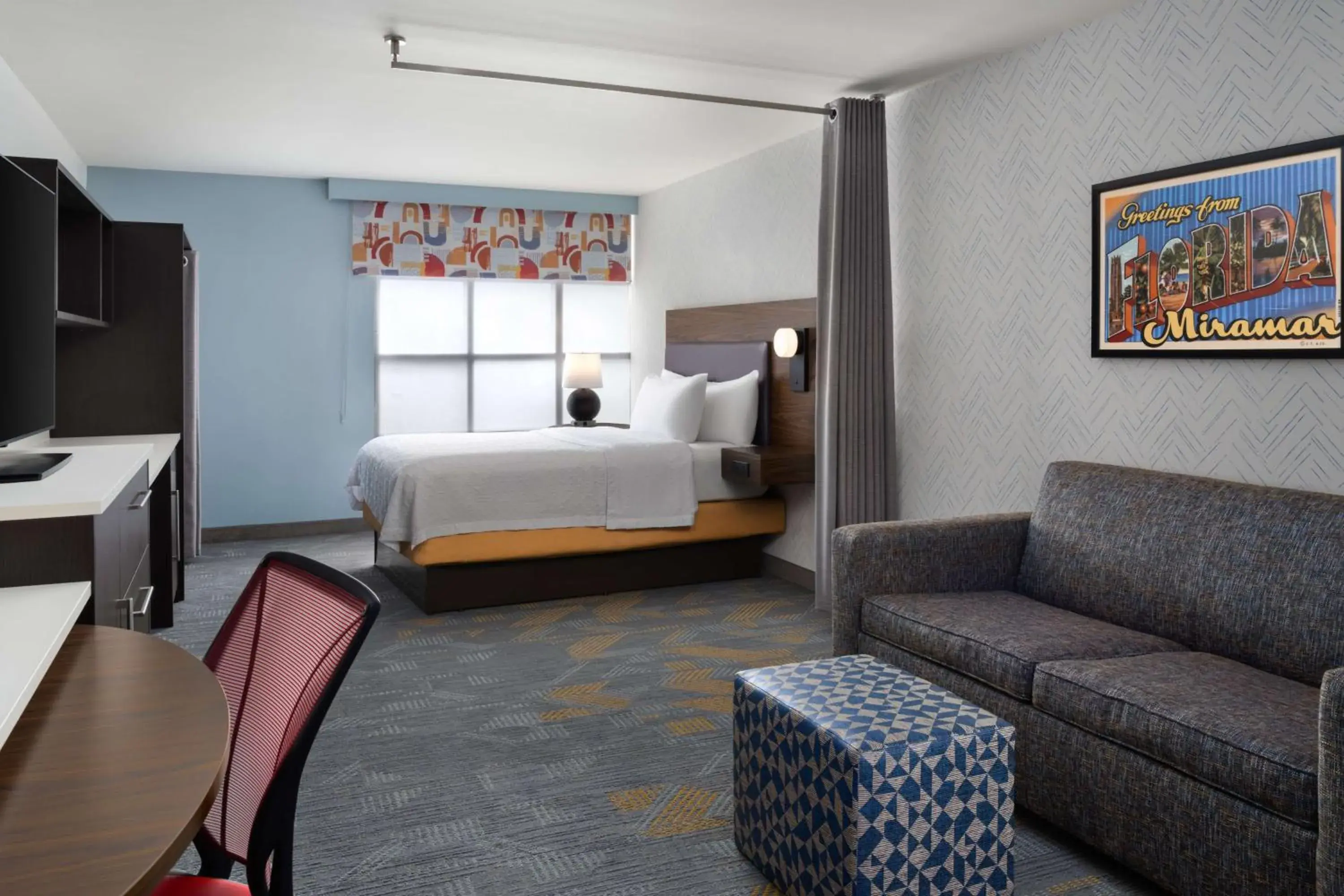 Queen Studio - Non-Smoking in Home2 Suites by Hilton Miramar Ft. Lauderdale Queen Studio - Non-Smoking in Home2 Suites by Hilton Miramar Ft. Lauderdale