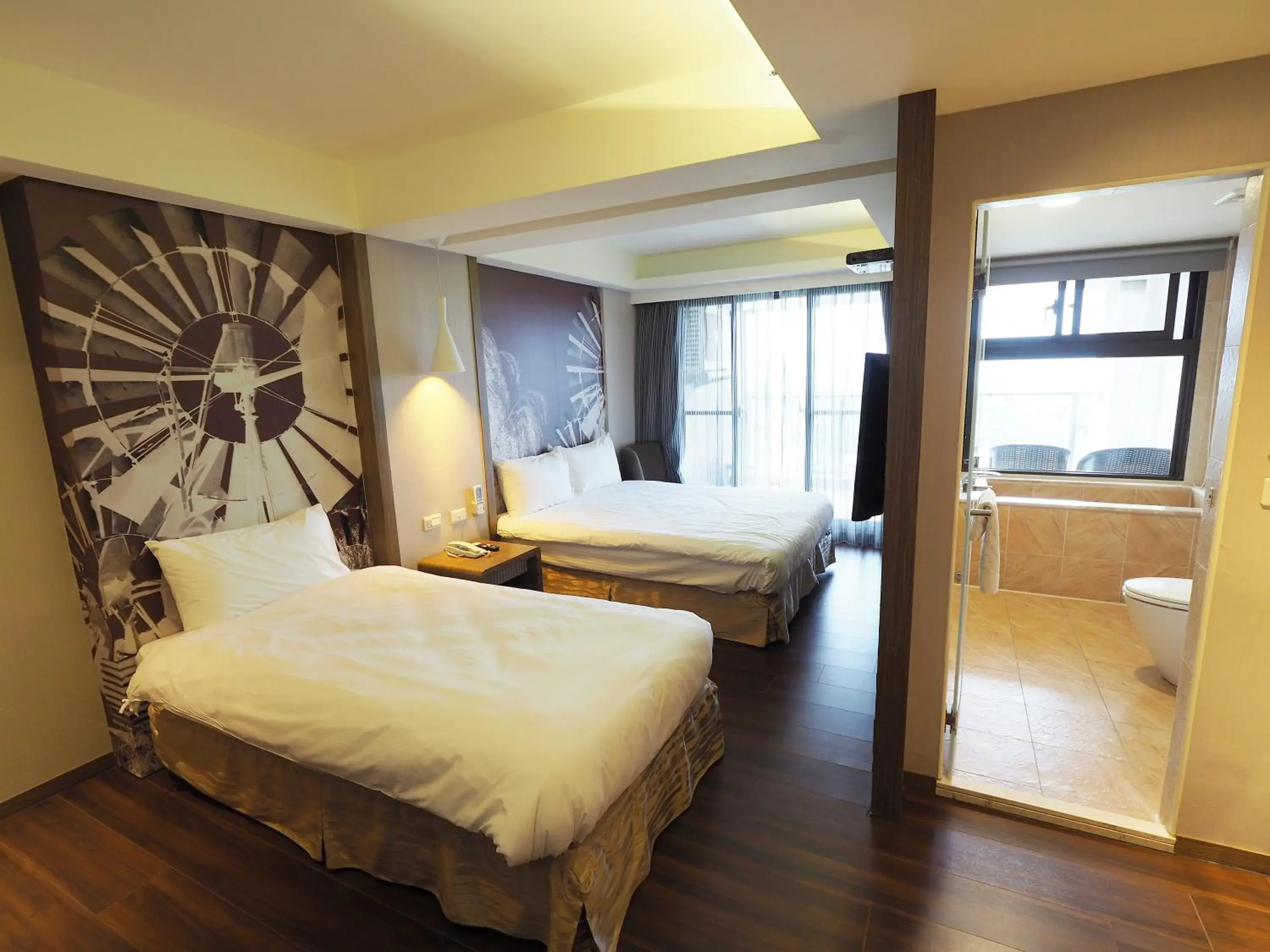 Triple Room with Sea View in Kailan Hotel Triple Room with Sea View in Kailan Hotel