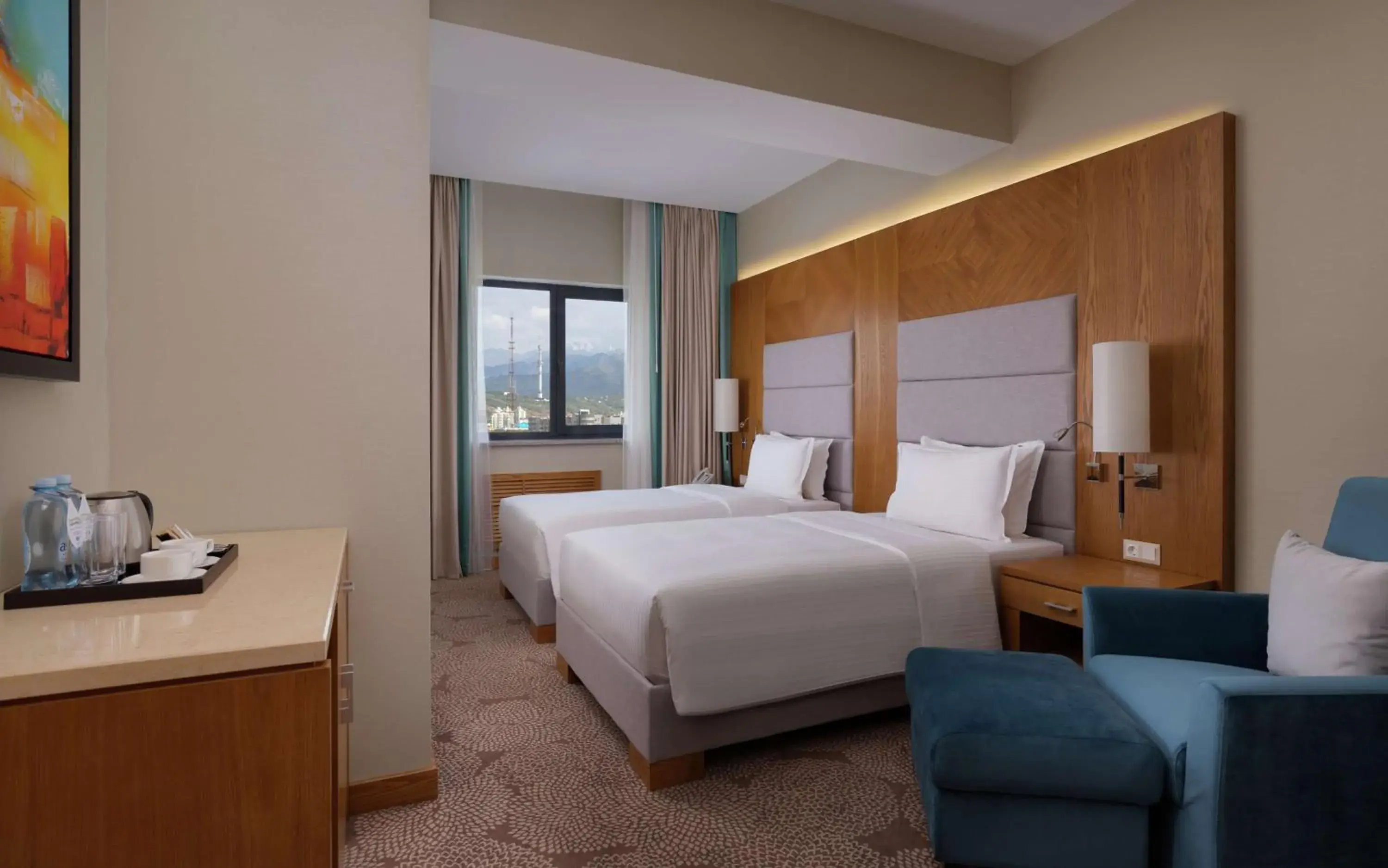 Twin Room in DoubleTree by Hilton Almaty Twin Room in DoubleTree by Hilton Almaty