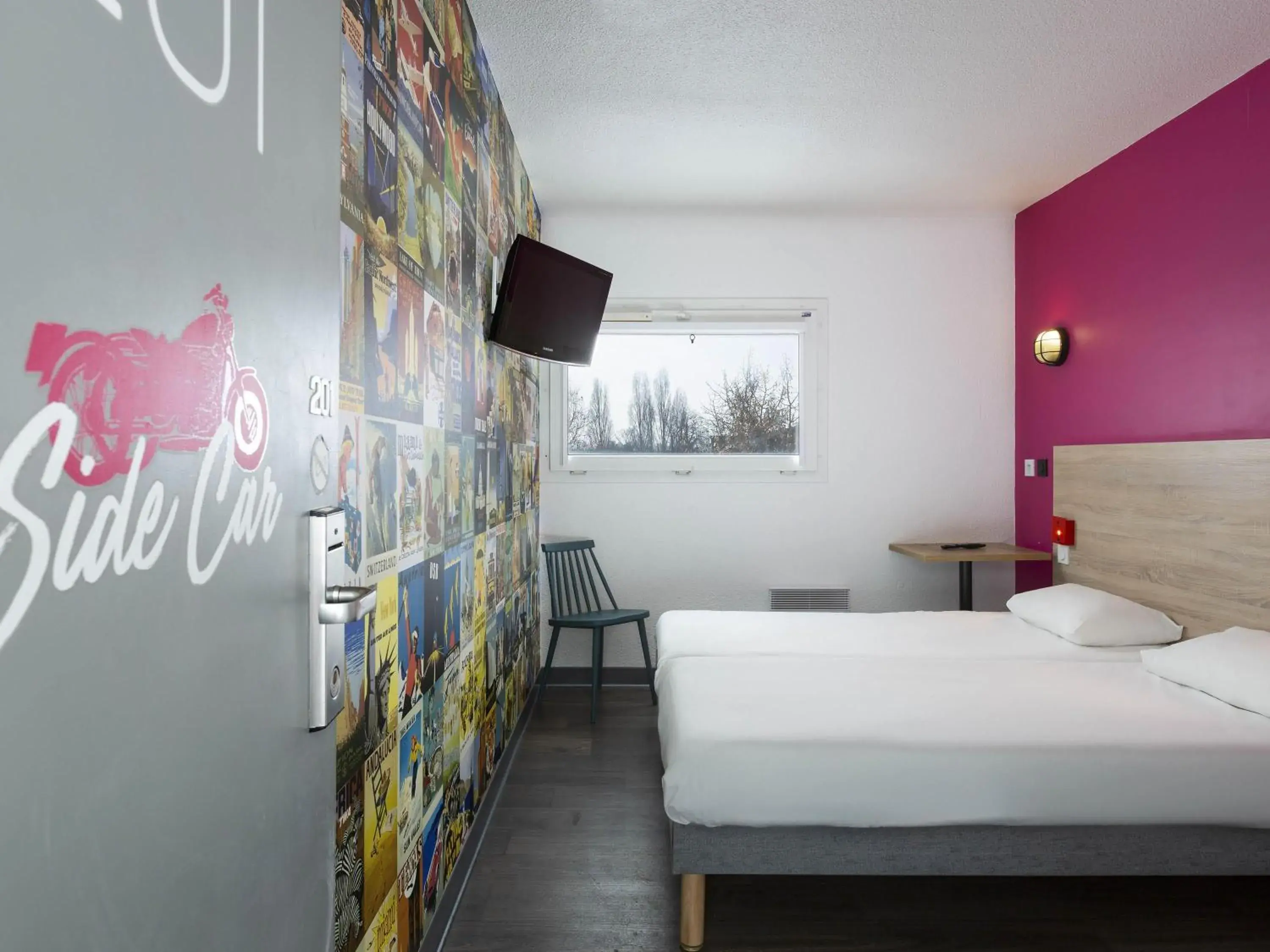 Cabrio Twin Room with Bathroom in hôtel F1 Strasbourg Sud La Vigie Cabrio Twin Room with Bathroom in hôtel F1 Strasbourg Sud La Vigie