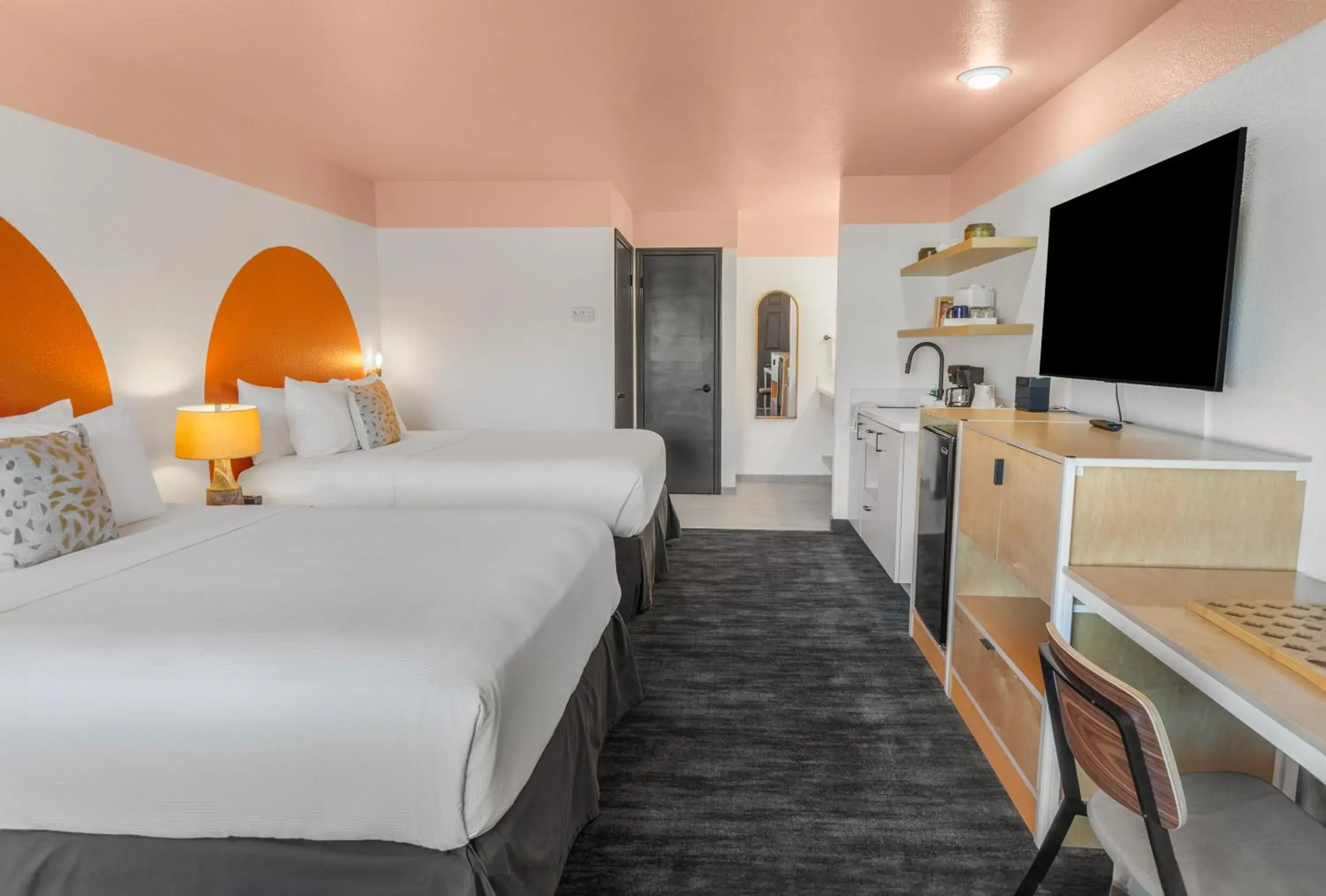 Deluxe Queen Room with Two Queen Beds - single occupancy in The Sandman Santa Rosa Sonoma, an Ascend Collection Hotel Deluxe Queen Room with Two Queen Beds - single occupancy in The Sandman Santa Rosa Sonoma, an Ascend Collection Hotel