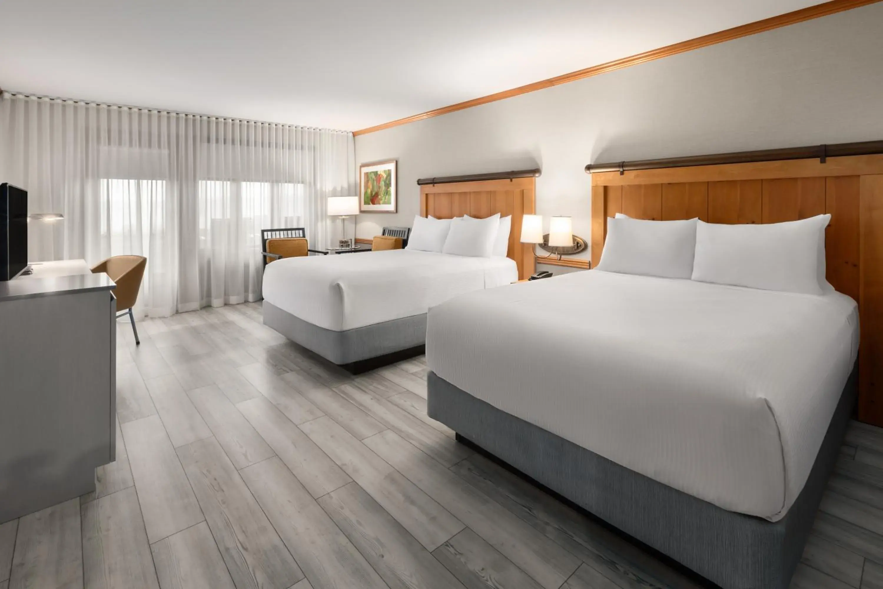 Queen Room with Patio and Water View - Non-Smoking in Semiahmoo Resort Golf & Spa, Trademark Collection by Wyndham Queen Room with Patio and Water View - Non-Smoking in Semiahmoo Resort Golf & Spa, Trademark Collection by Wyndham