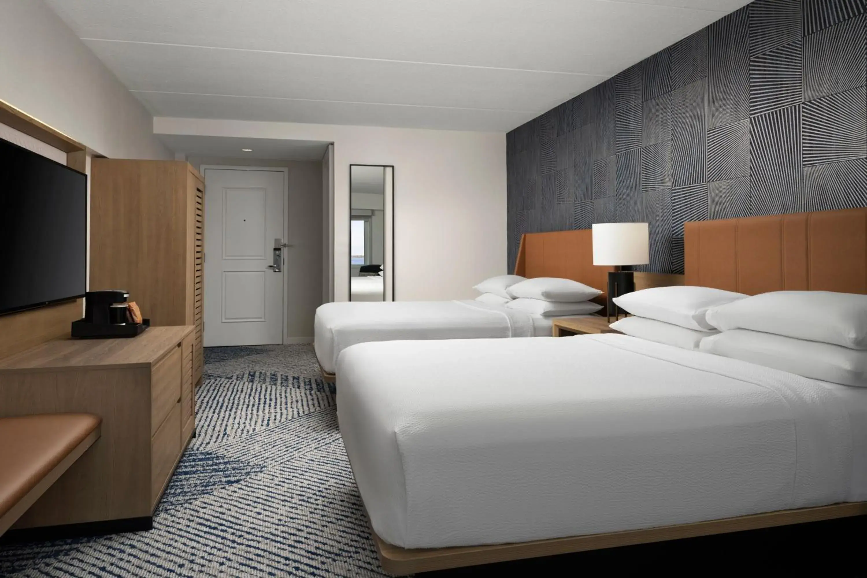 Club lounge access, Guest room, 2 Queen, Marina view in Sheraton Erie Bayfront Hotel Club lounge access, Guest room, 2 Queen, Marina view in Sheraton Erie Bayfront Hotel