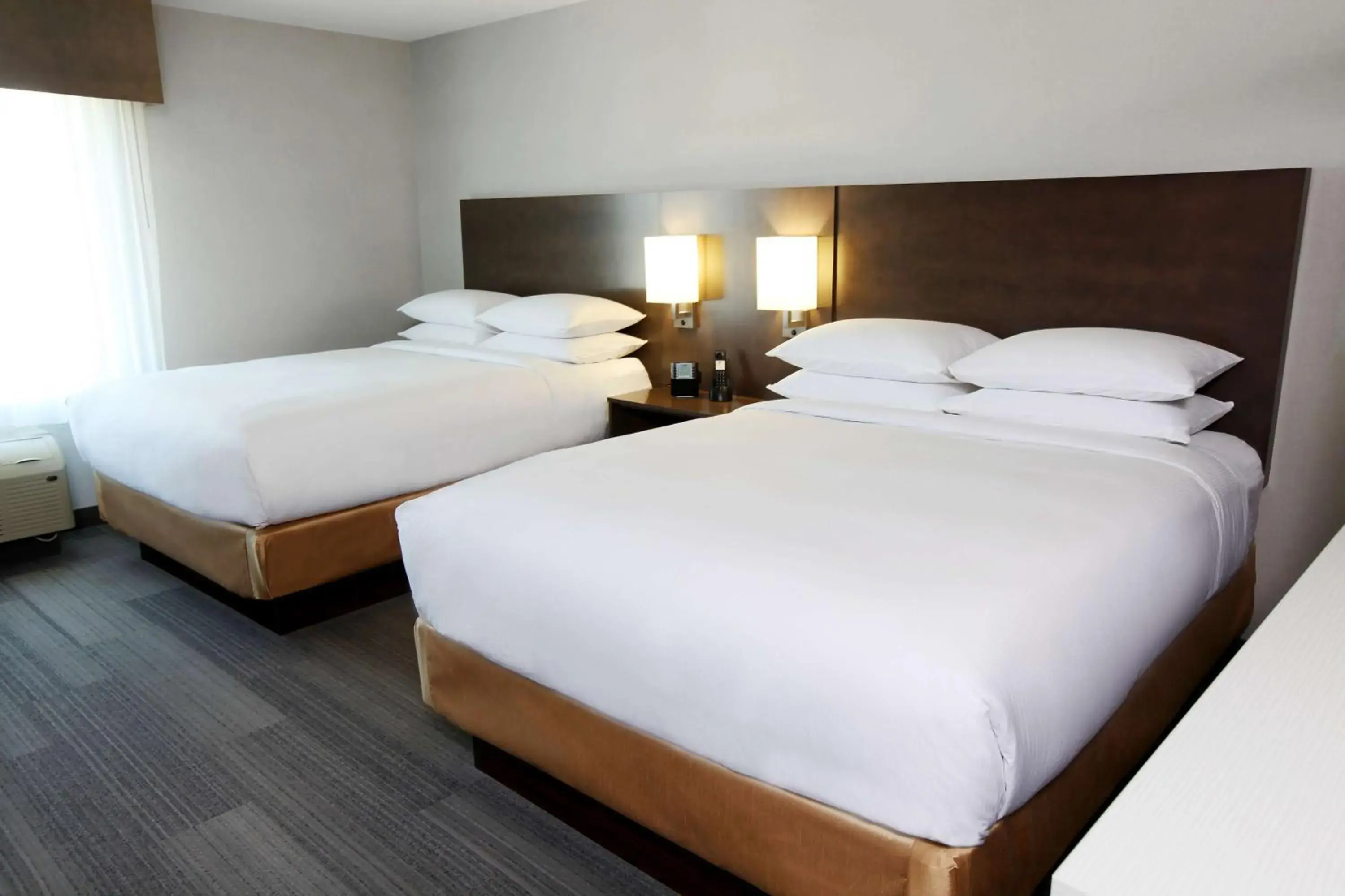 Queen Room with Two Queen Beds and Sofa Bed in DoubleTree by Hilton West Fargo Sanford Medical Center Area Queen Room with Two Queen Beds and Sofa Bed in DoubleTree by Hilton West Fargo Sanford Medical Center Area