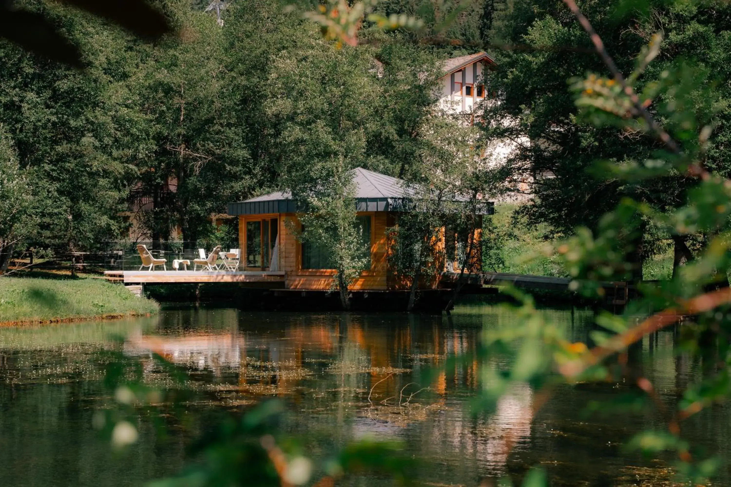 Chalet - Annex in Au Charmant Petit Lac - Ecohotel Parc & Spa Chalet - Annex in Au Charmant Petit Lac - Ecohotel Parc & Spa