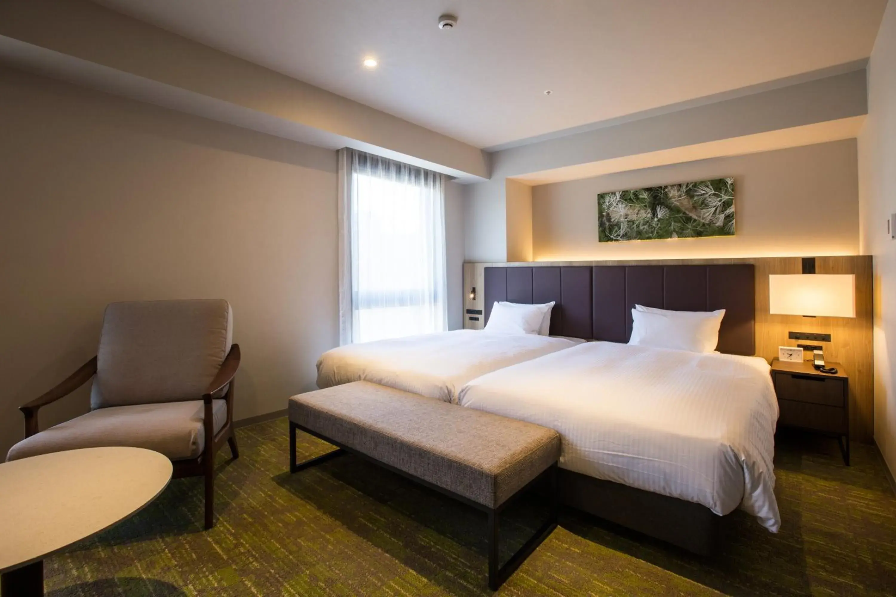 Corner Twin Room in Hotel Forza Kanazawa Corner Twin Room in Hotel Forza Kanazawa