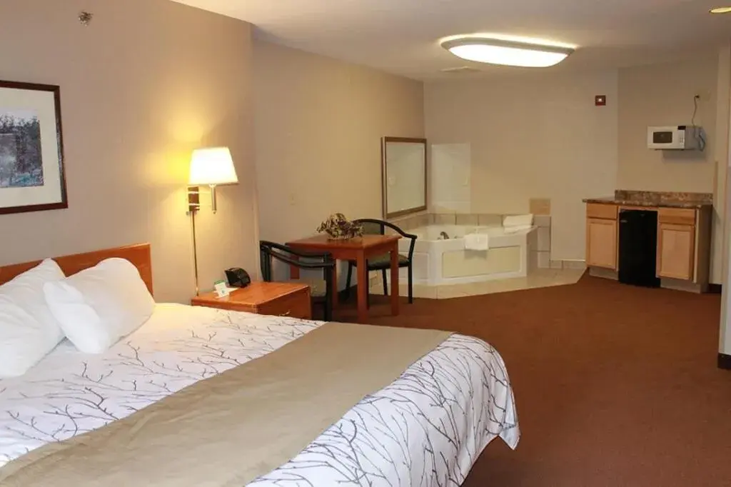 King Room with Spa Bath in Edmore Inn King Room with Spa Bath in Edmore Inn