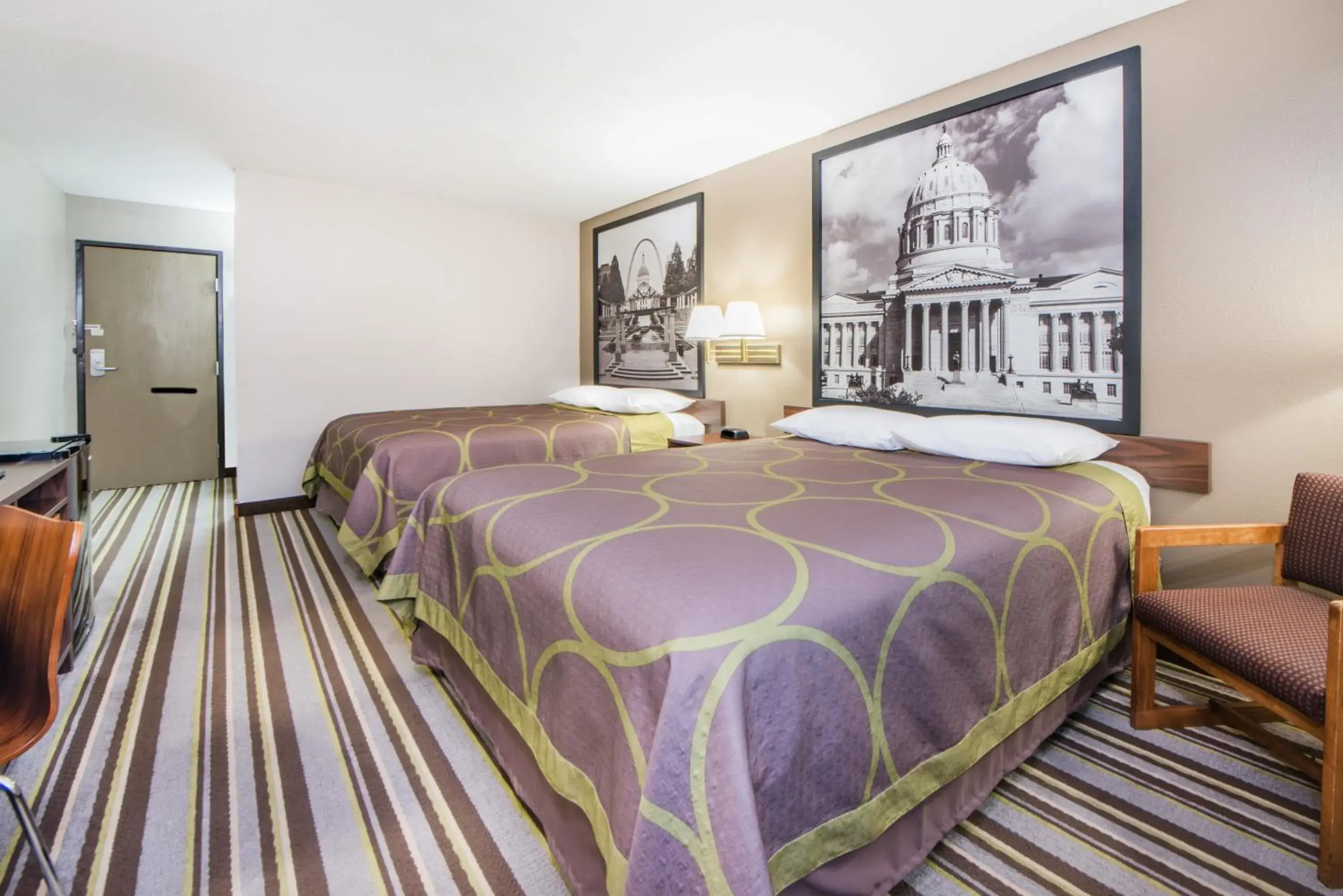 Queen Room with Two Queen Beds - Non-Smoking in Super 8 by Wyndham Nevada Queen Room with Two Queen Beds - Non-Smoking in Super 8 by Wyndham Nevada