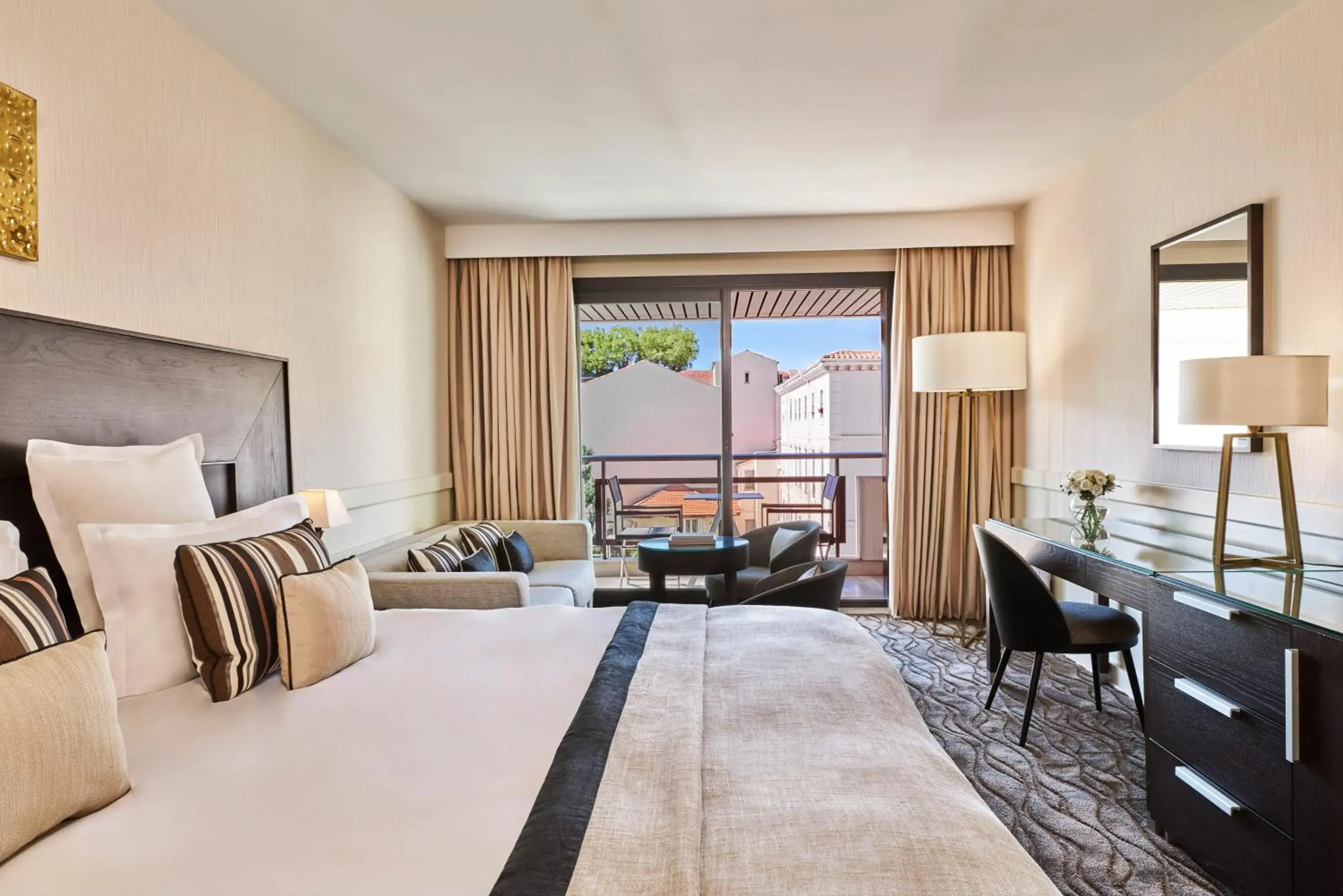 Junior Suite with Terrace in Hôtel Barrière Le Gray d'Albion Junior Suite with Terrace in Hôtel Barrière Le Gray d'Albion