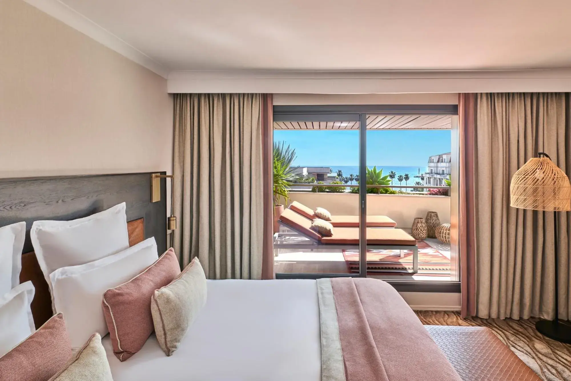 Gray d’Albion Suite Sea View With Terrace in Hôtel Barrière Le Gray d'Albion Gray d’Albion Suite Sea View With Terrace in Hôtel Barrière Le Gray d'Albion