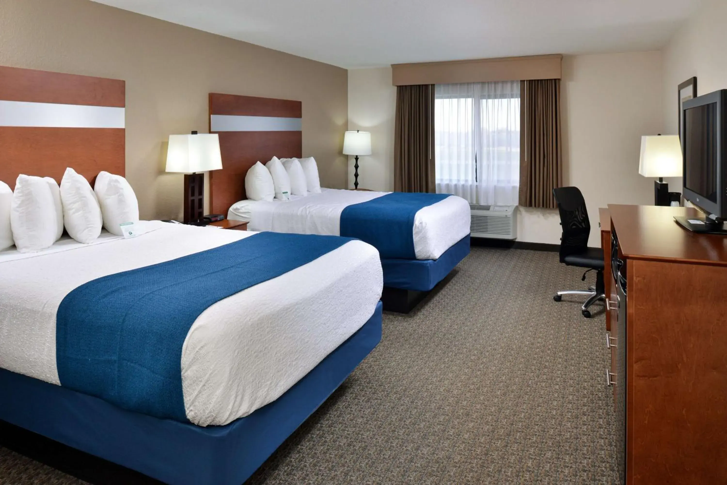 Queen Room with Two Queen Beds and Roll-In Shower - Mobility Accessible in Best Western Big Spring Lodge Queen Room with Two Queen Beds and Roll-In Shower - Mobility Accessible in Best Western Big Spring Lodge