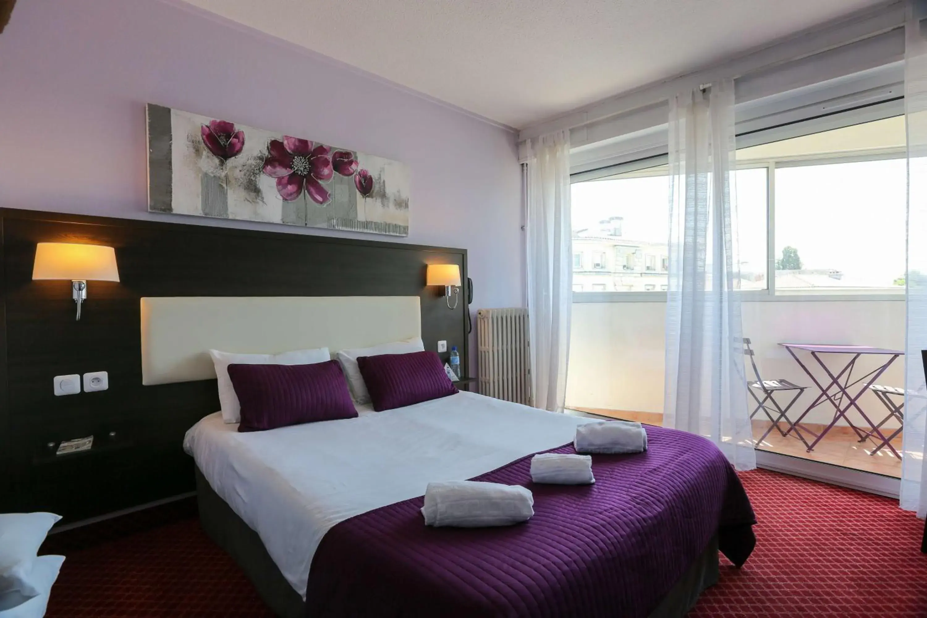 Double Room in Brit Hotel Bleu Nuit Double Room in Brit Hotel Bleu Nuit